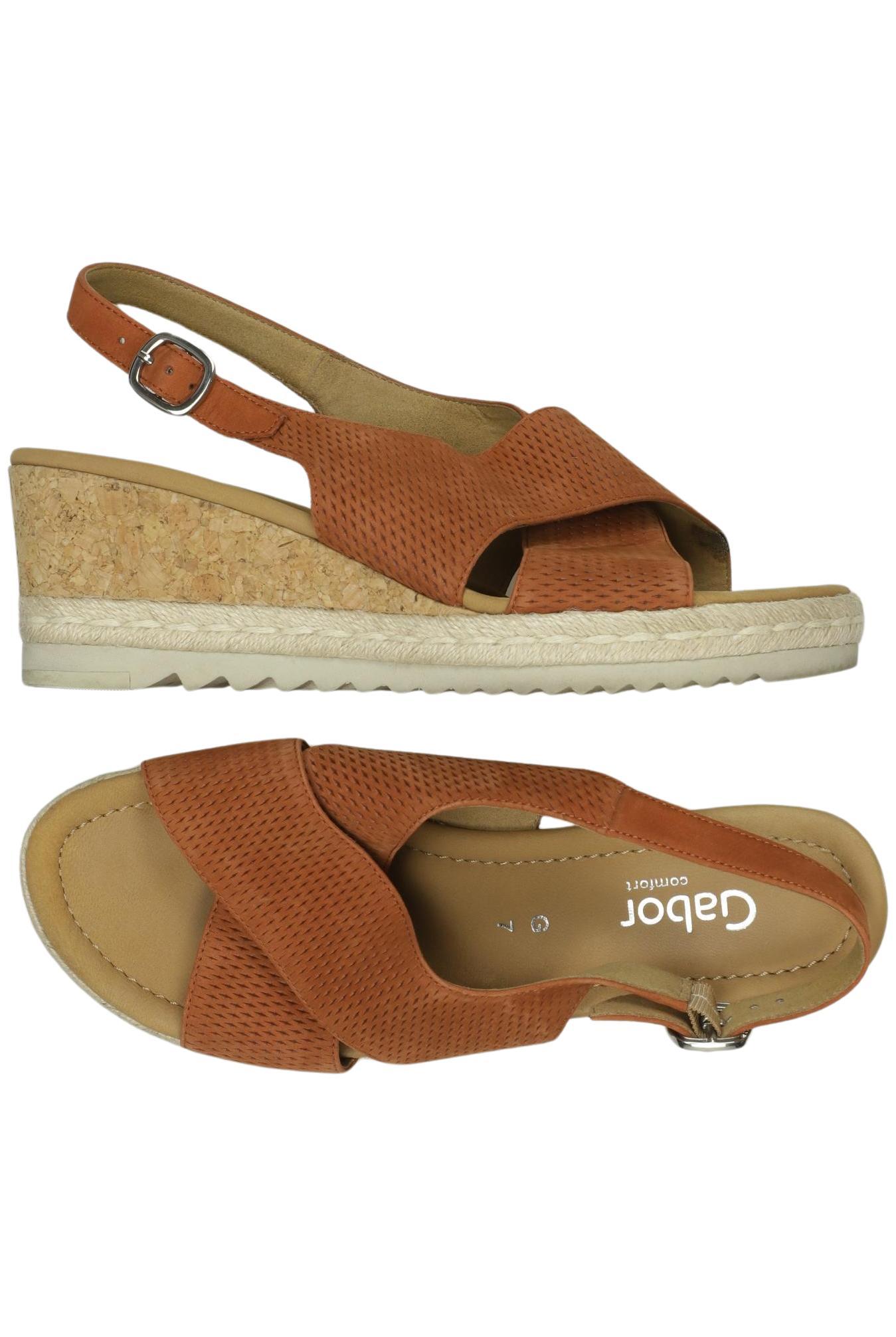 

Gabor Damen Sandale, braun, Gr. 7