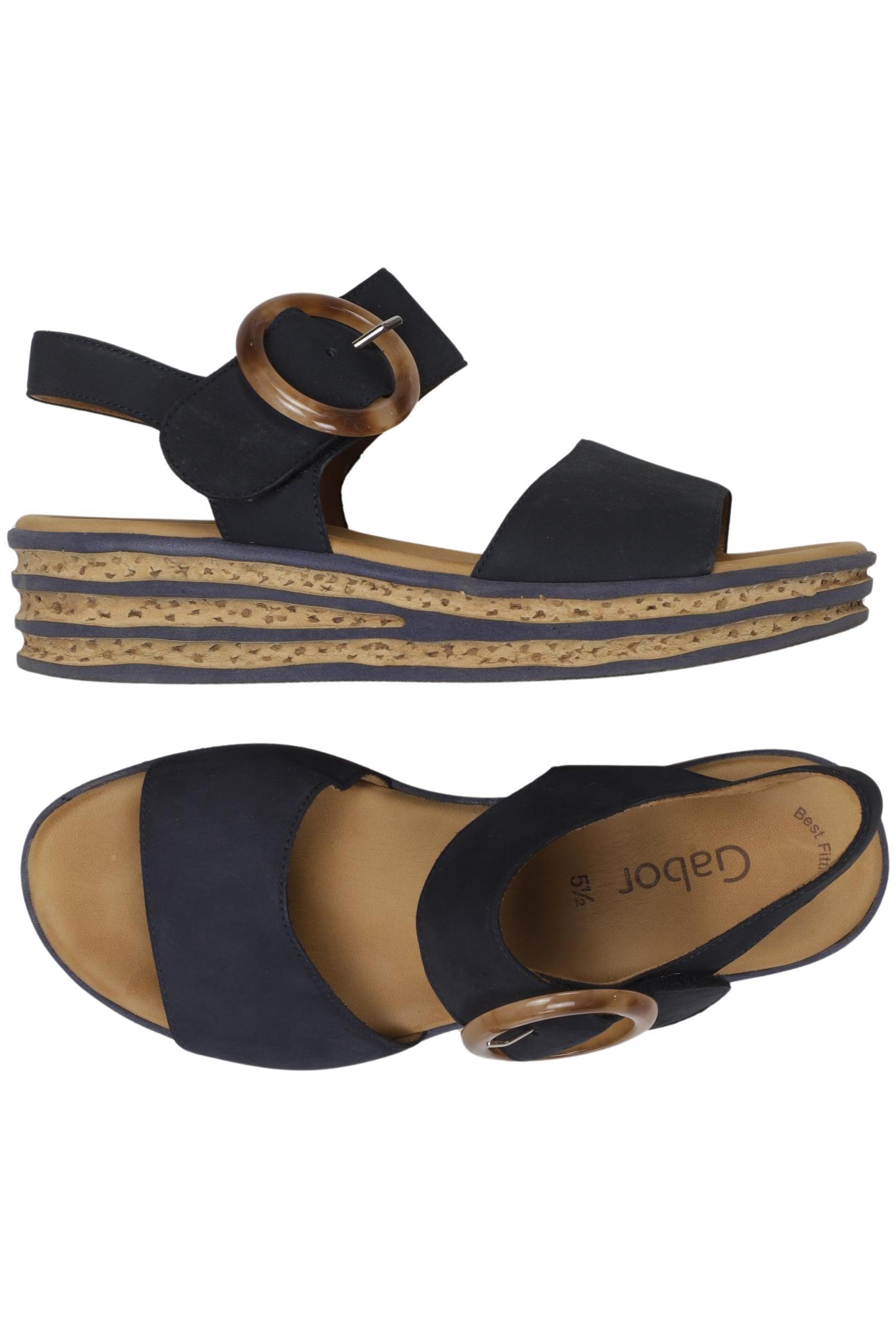 

Gabor Damen Sandale, marineblau, Gr. 5.5