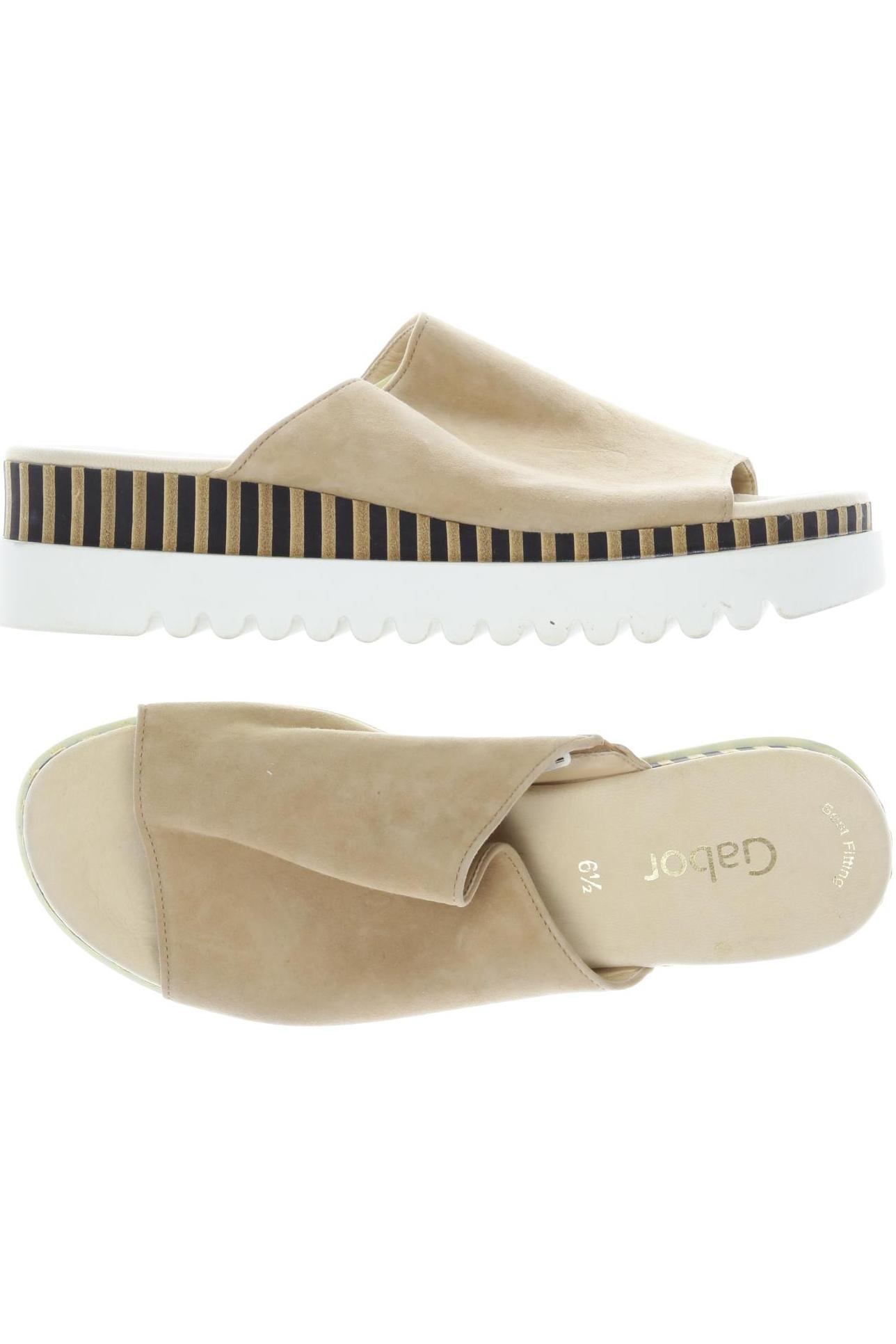 

Gabor Damen Sandale, beige, Gr. 6.5