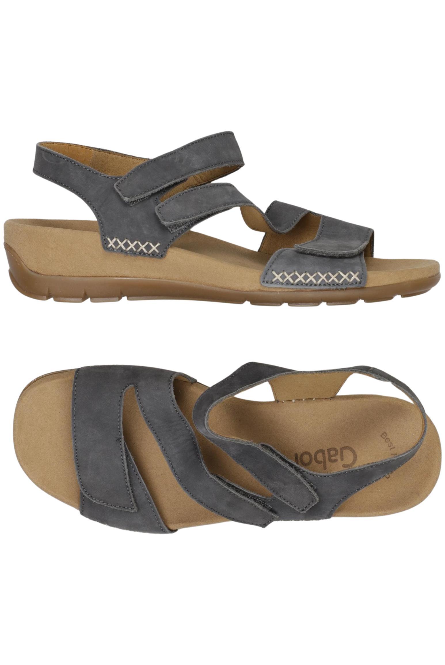 

Gabor Damen Sandale, grau, Gr. 39