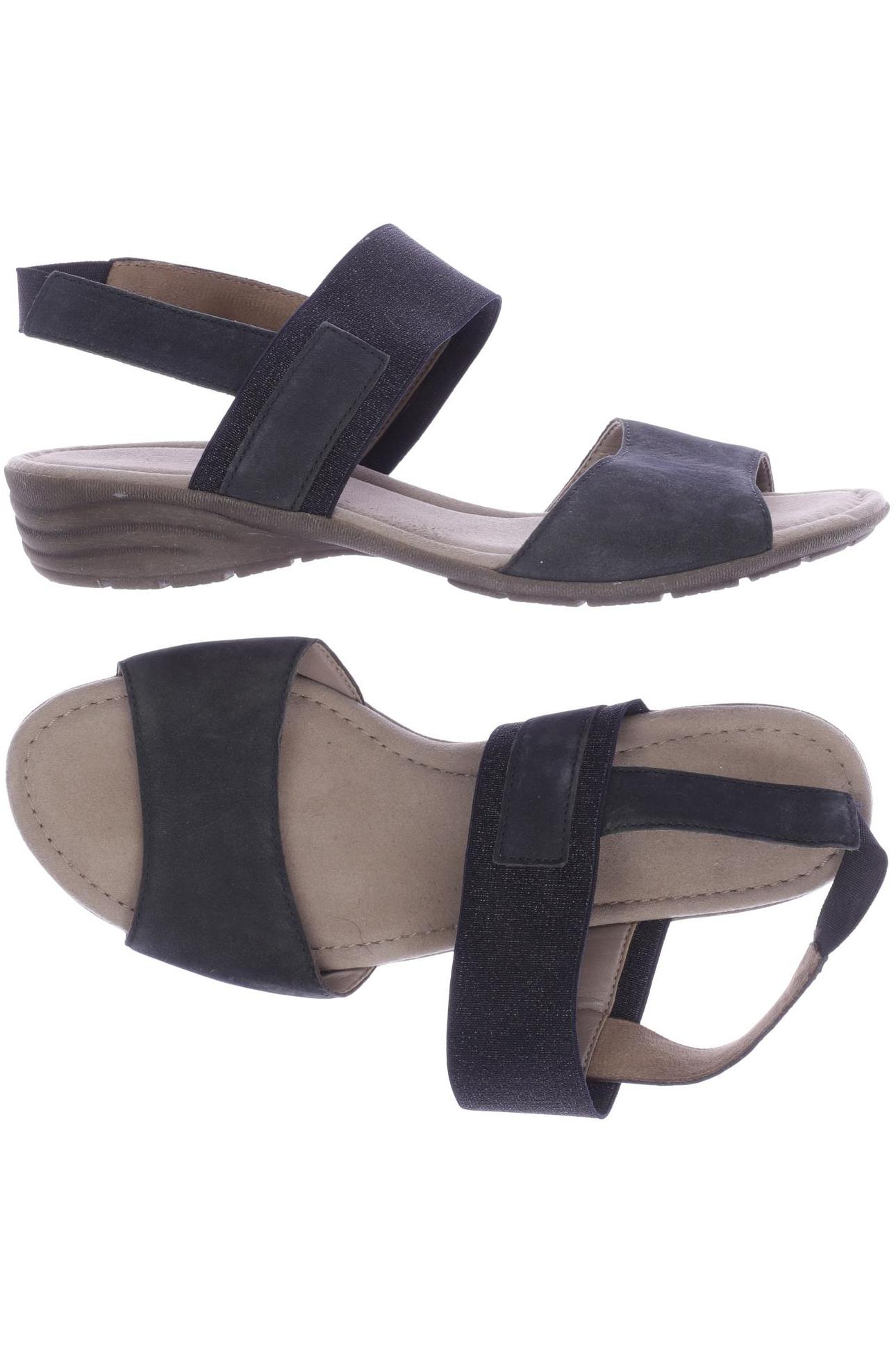 

Gabor Damen Sandale, schwarz, Gr. 6