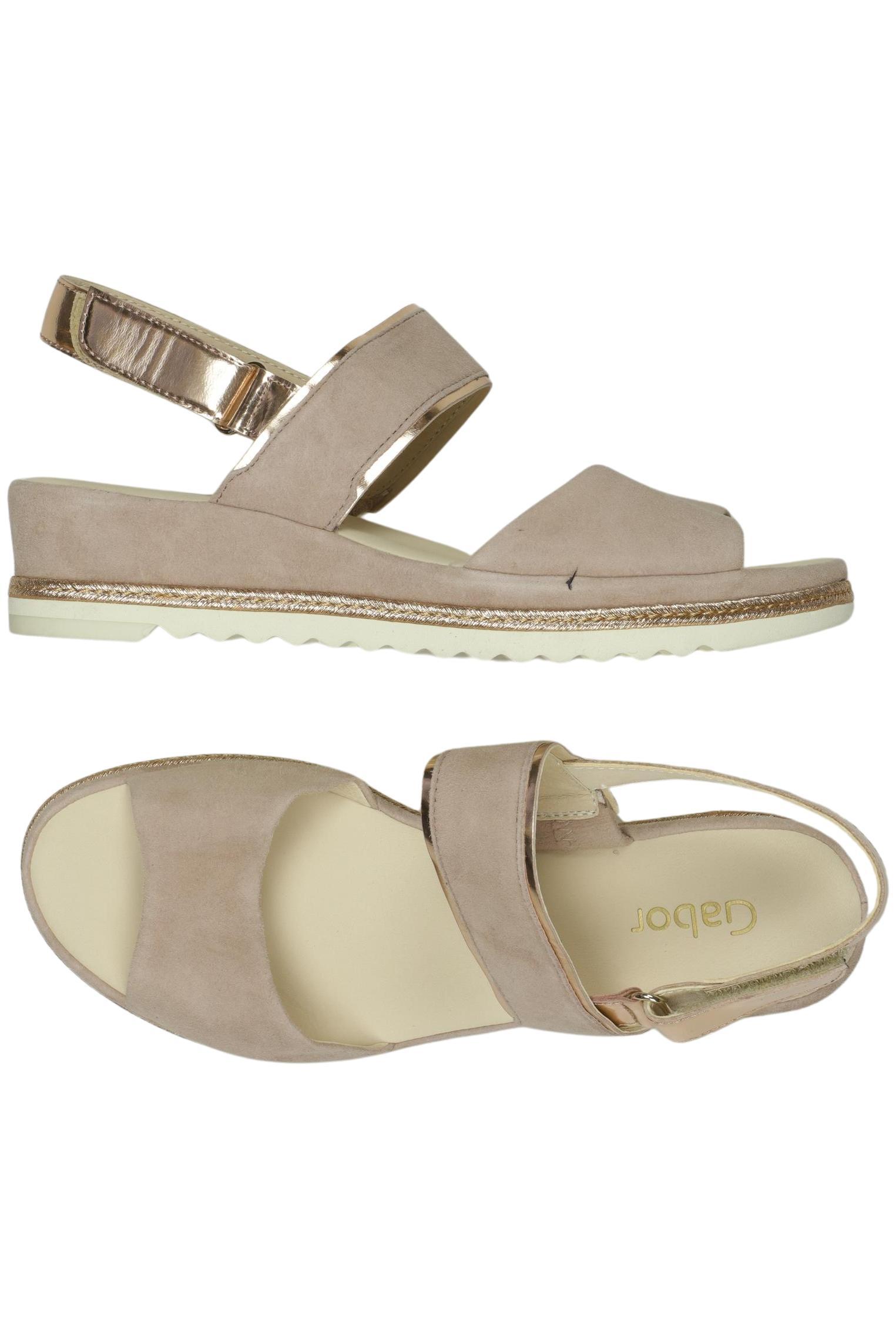 

Gabor Damen Sandale, beige, Gr. 6