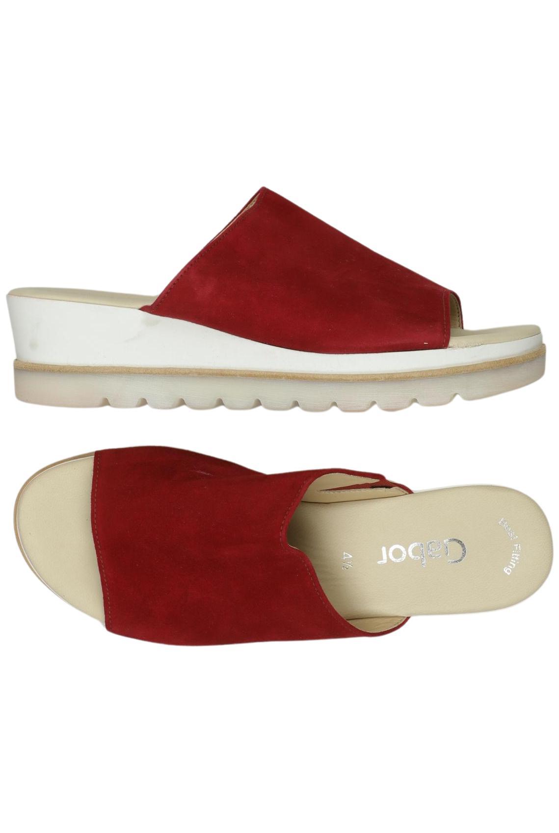 

Gabor Damen Sandale, rot, Gr. 4.5