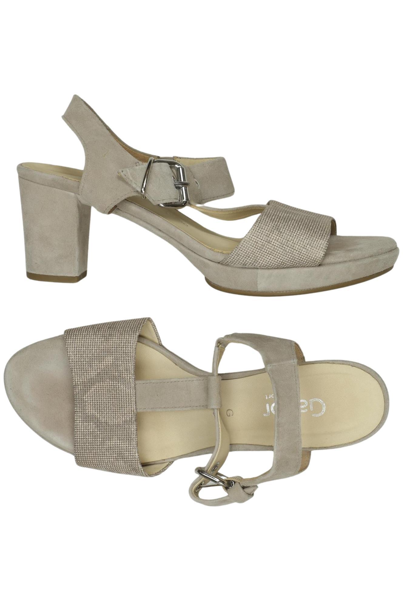 

Gabor Damen Sandale, beige, Gr. 6