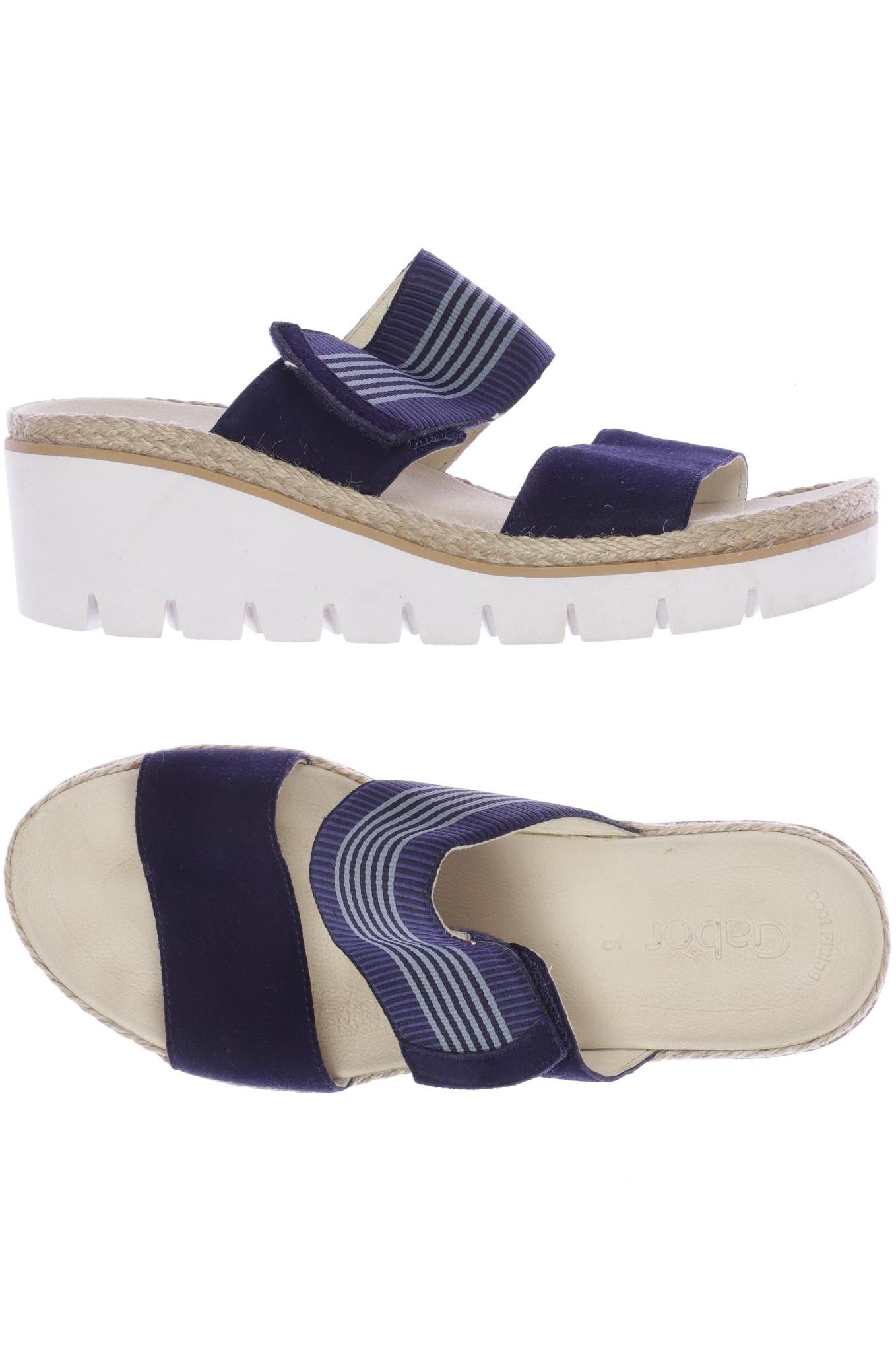 

Gabor Damen Sandale, marineblau, Gr. 5