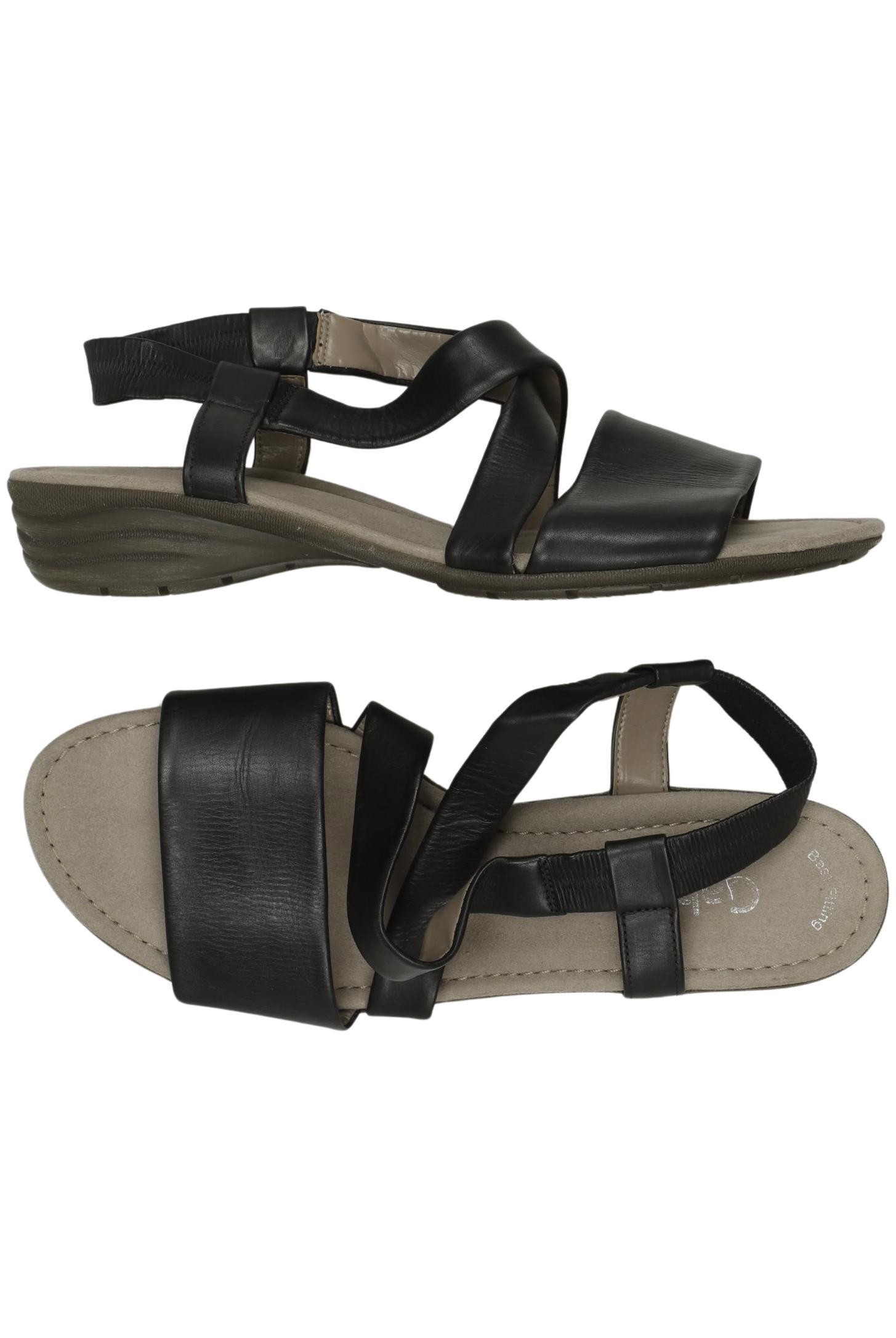 

Gabor Damen Sandale, schwarz, Gr. 8