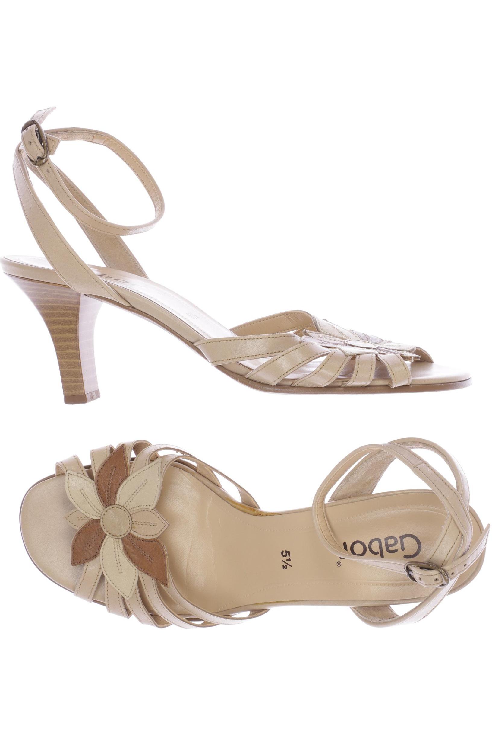 

Gabor Damen Sandale, beige, Gr. 5.5