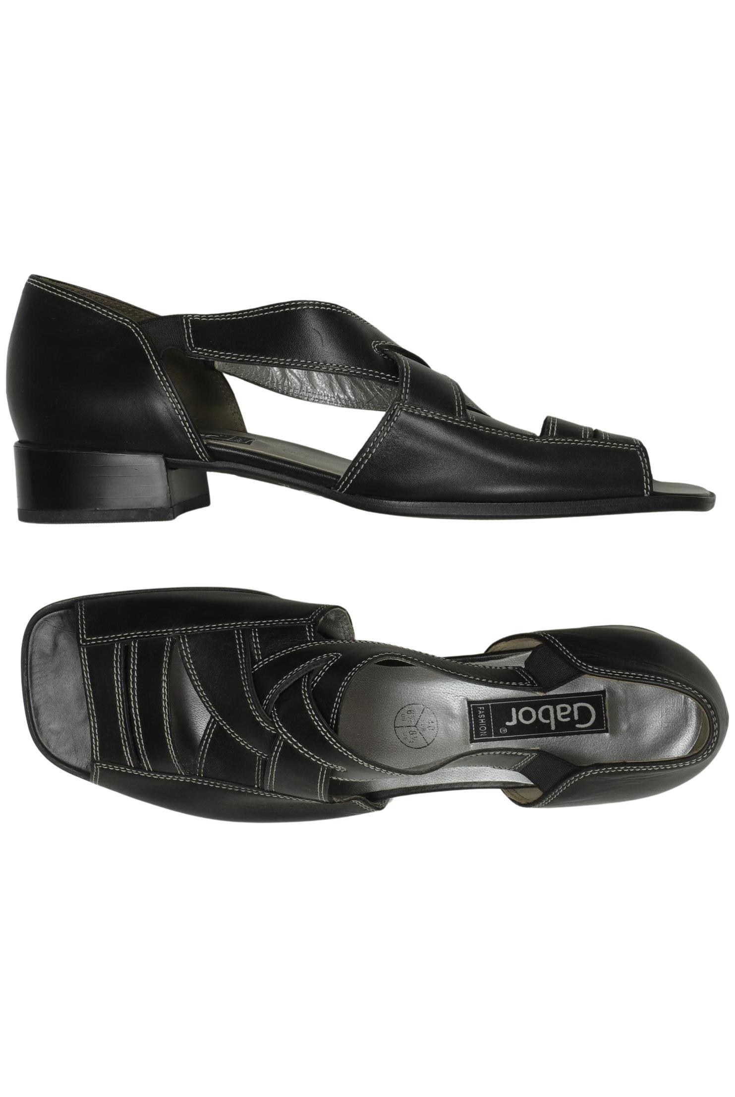 

Gabor Damen Sandale, schwarz, Gr. 40