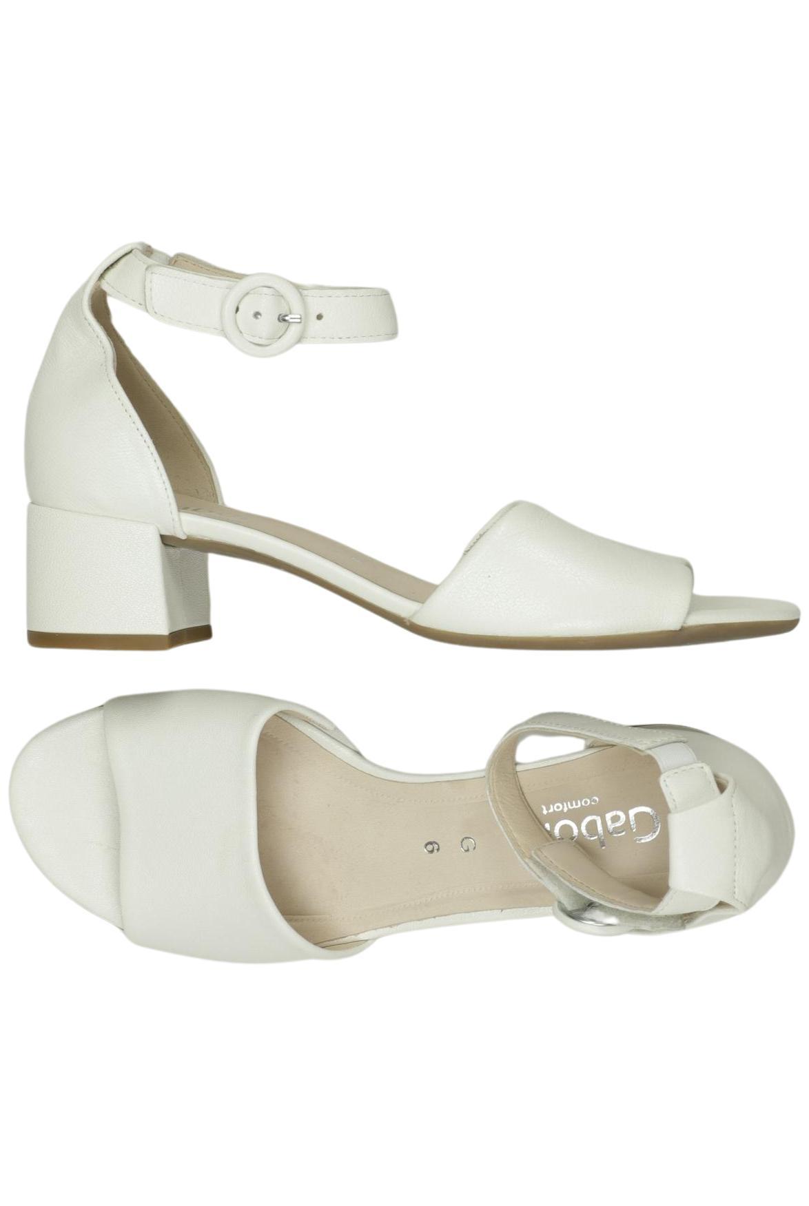 

Gabor Damen Sandale, weiß, Gr. 6