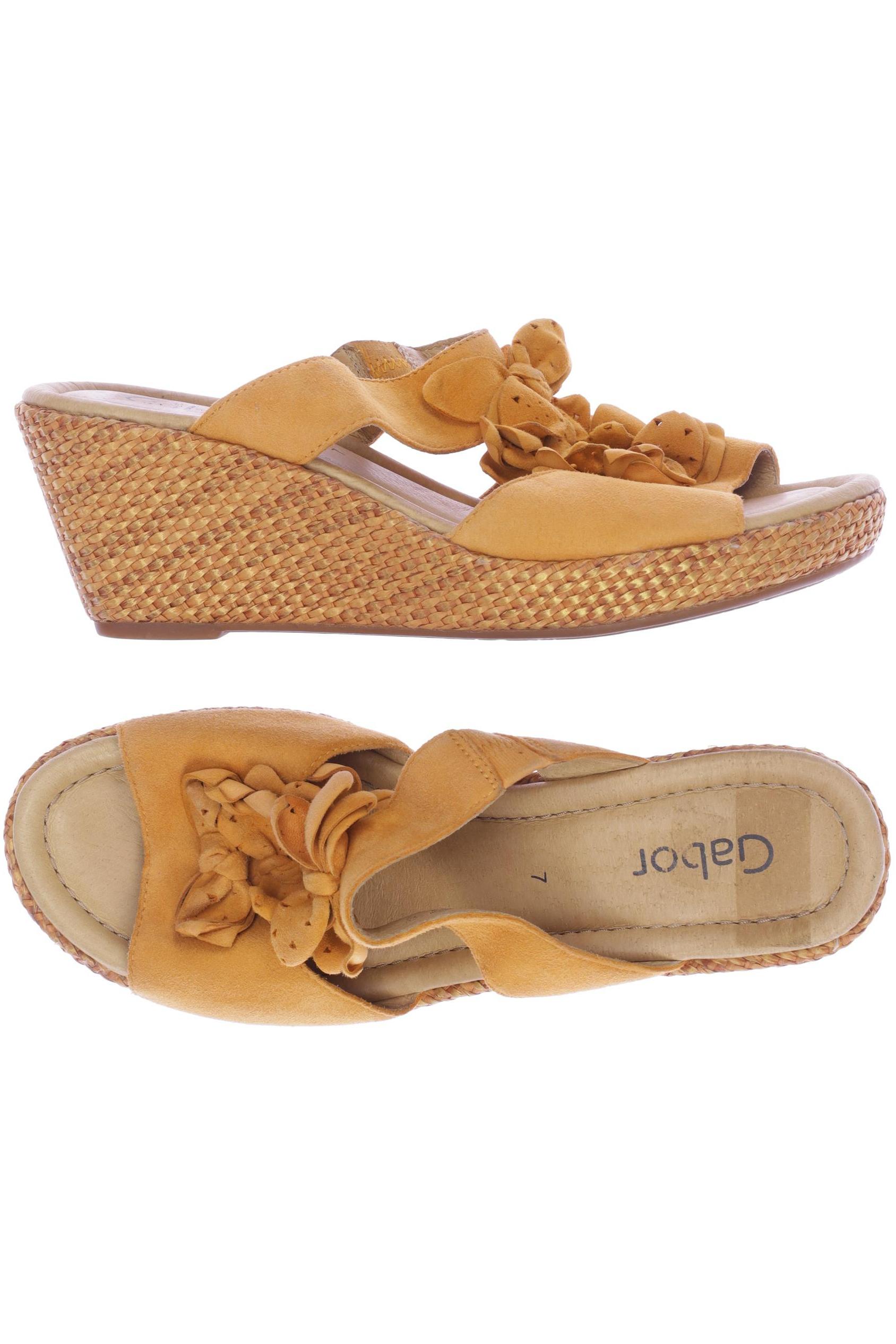 

Gabor Damen Sandale, orange, Gr. 7