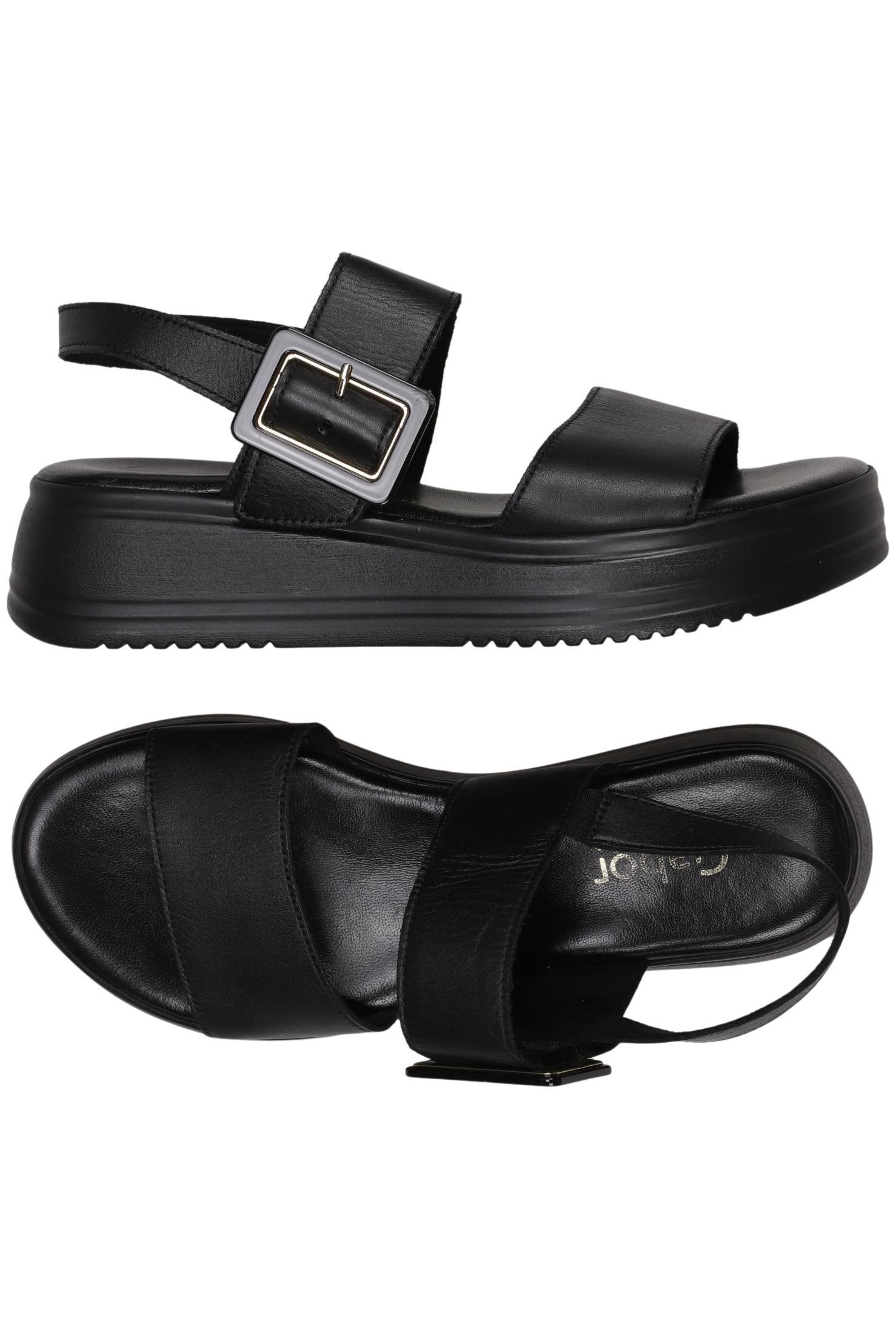 

Gabor Damen Sandale, schwarz, Gr. 4.5