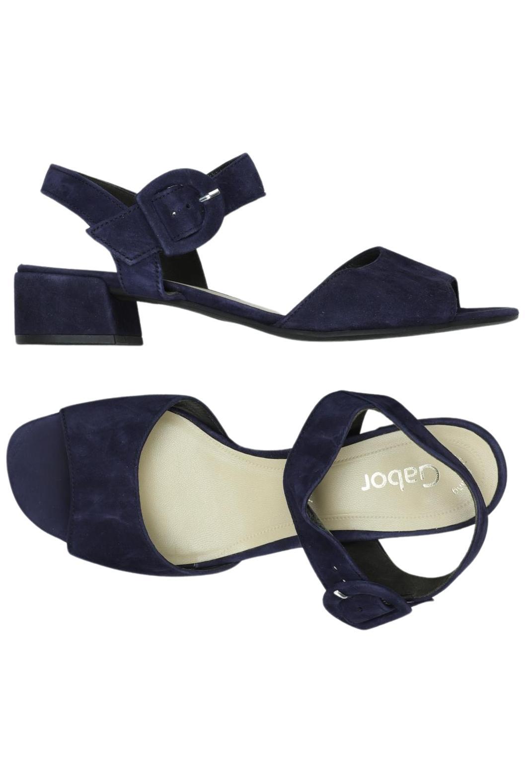 

Gabor Damen Sandale, marineblau, Gr. 6.5