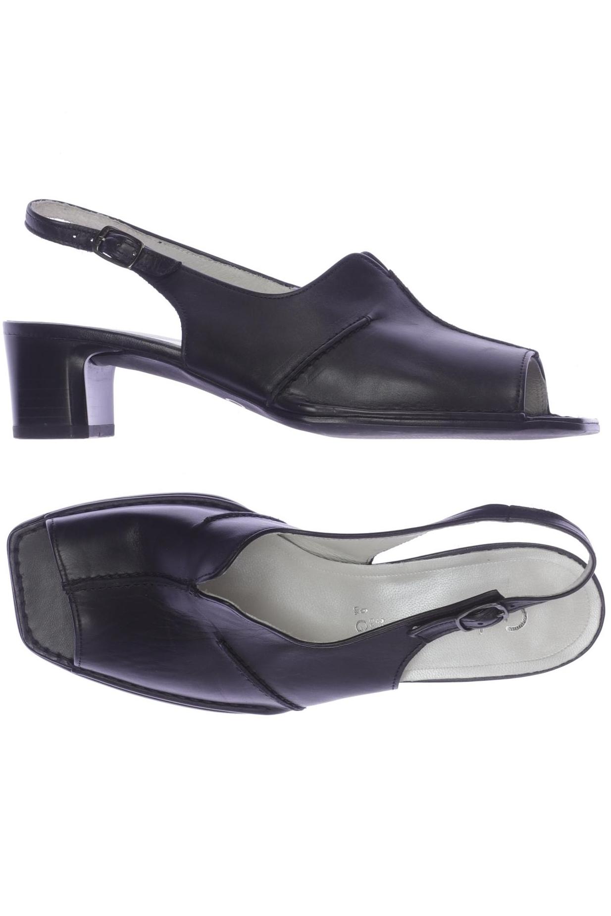 

Gabor Damen Sandale, schwarz, Gr. 39