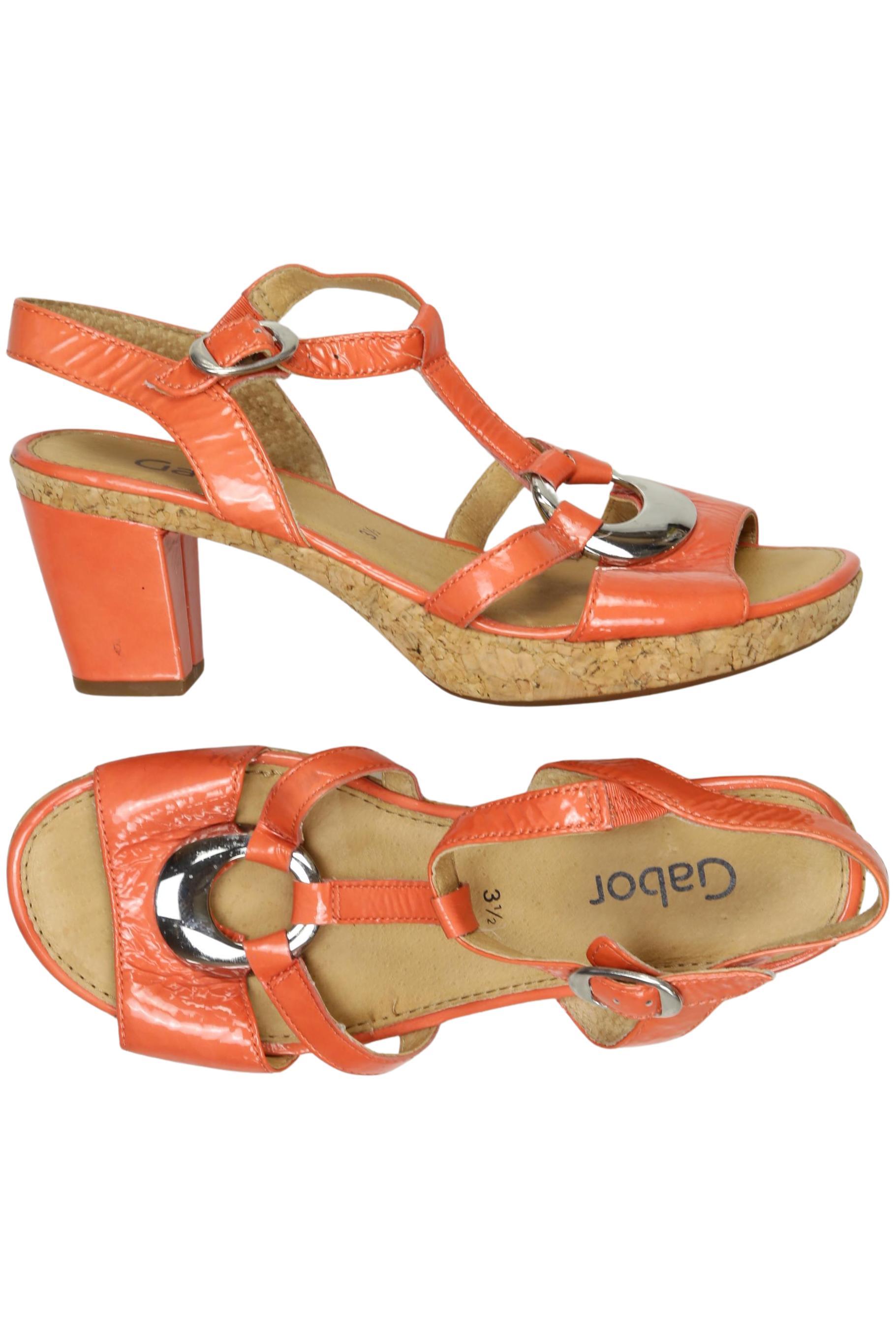 

Gabor Damen Sandale, orange, Gr. 3.5