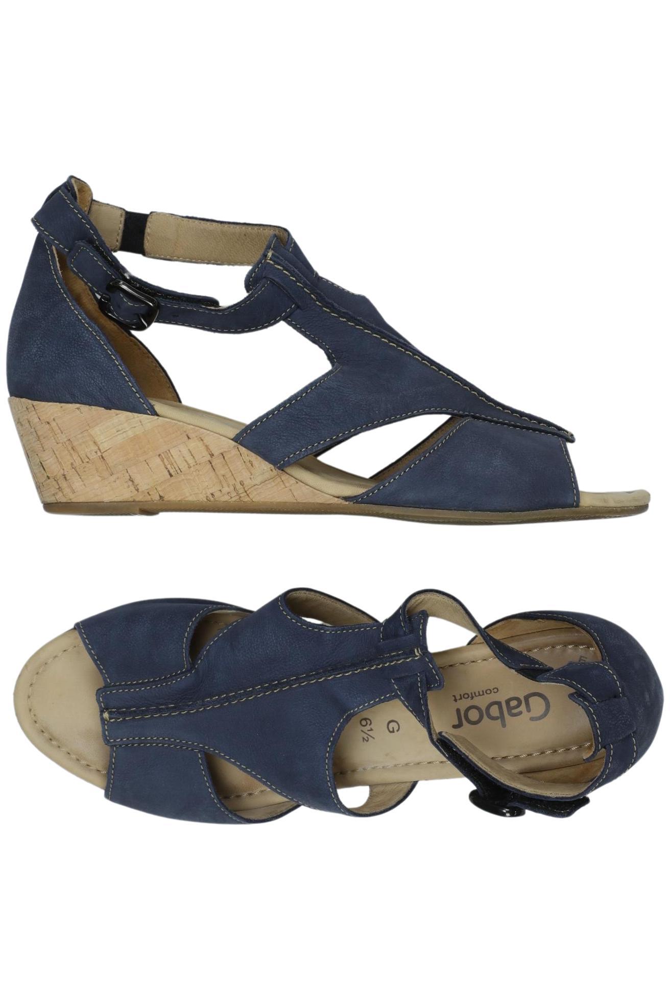 

Gabor Damen Sandale, marineblau, Gr. 6.5