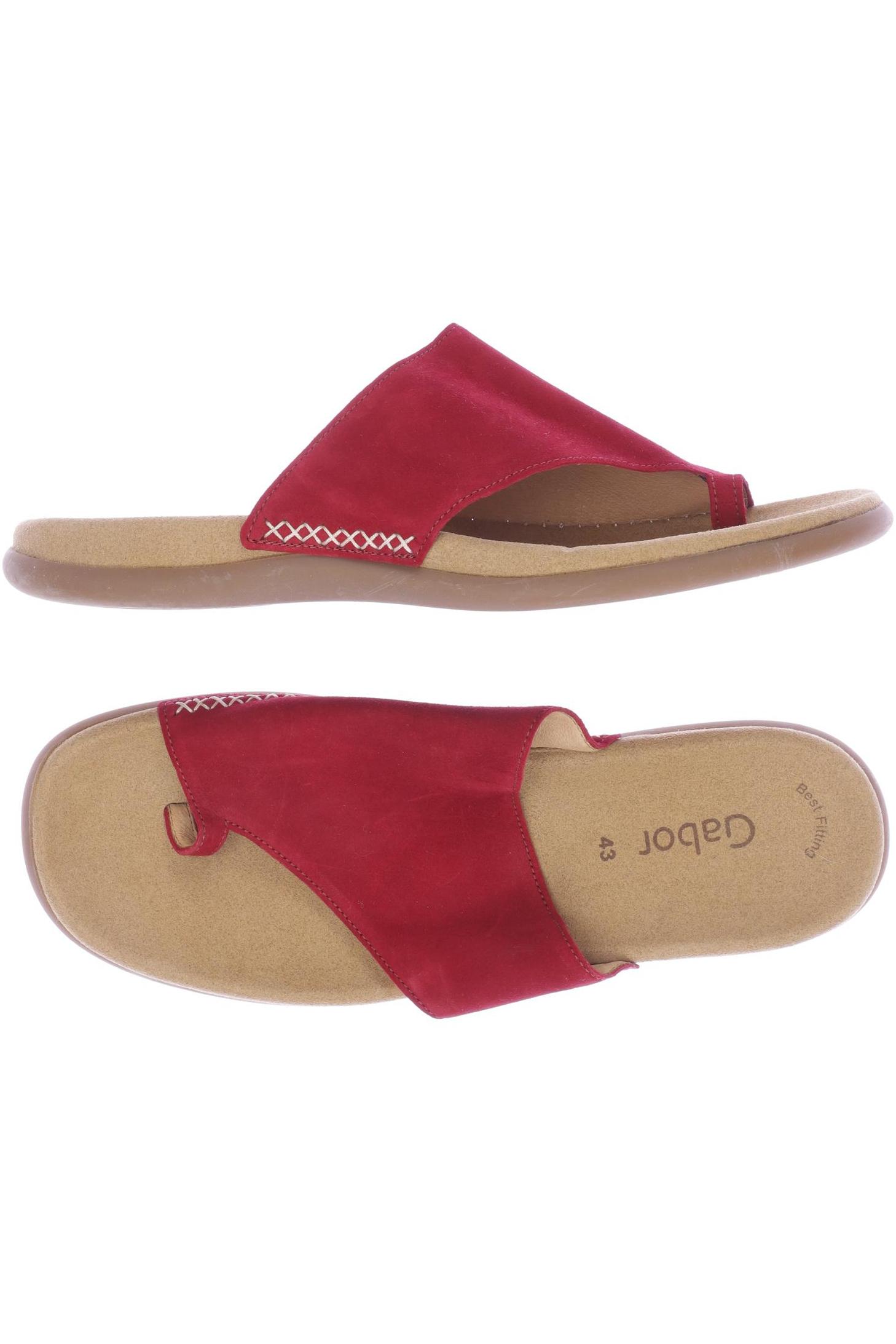 

Gabor Damen Sandale, rot, Gr. 43