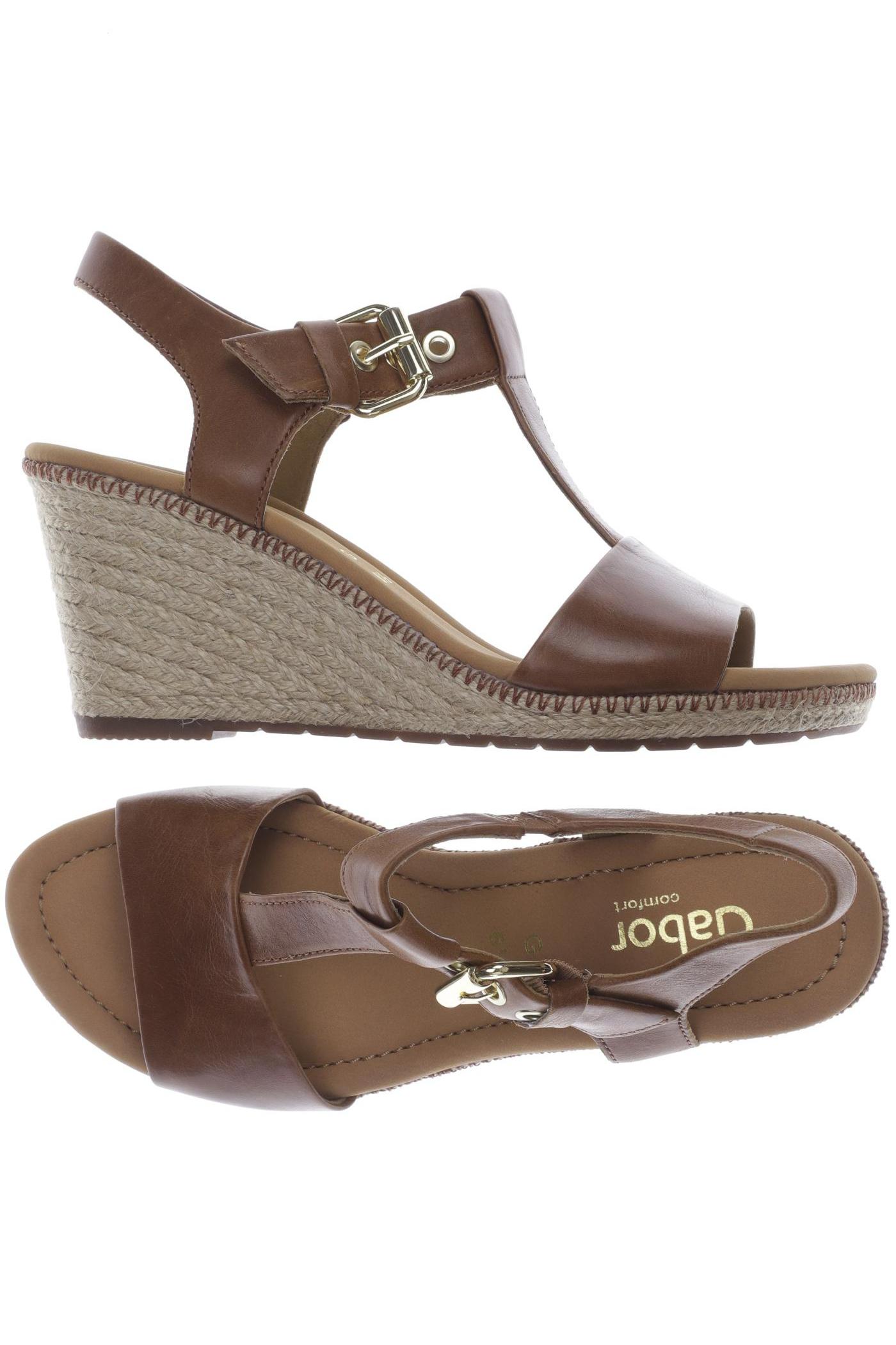 

Gabor Damen Sandale, braun, Gr. 6.5