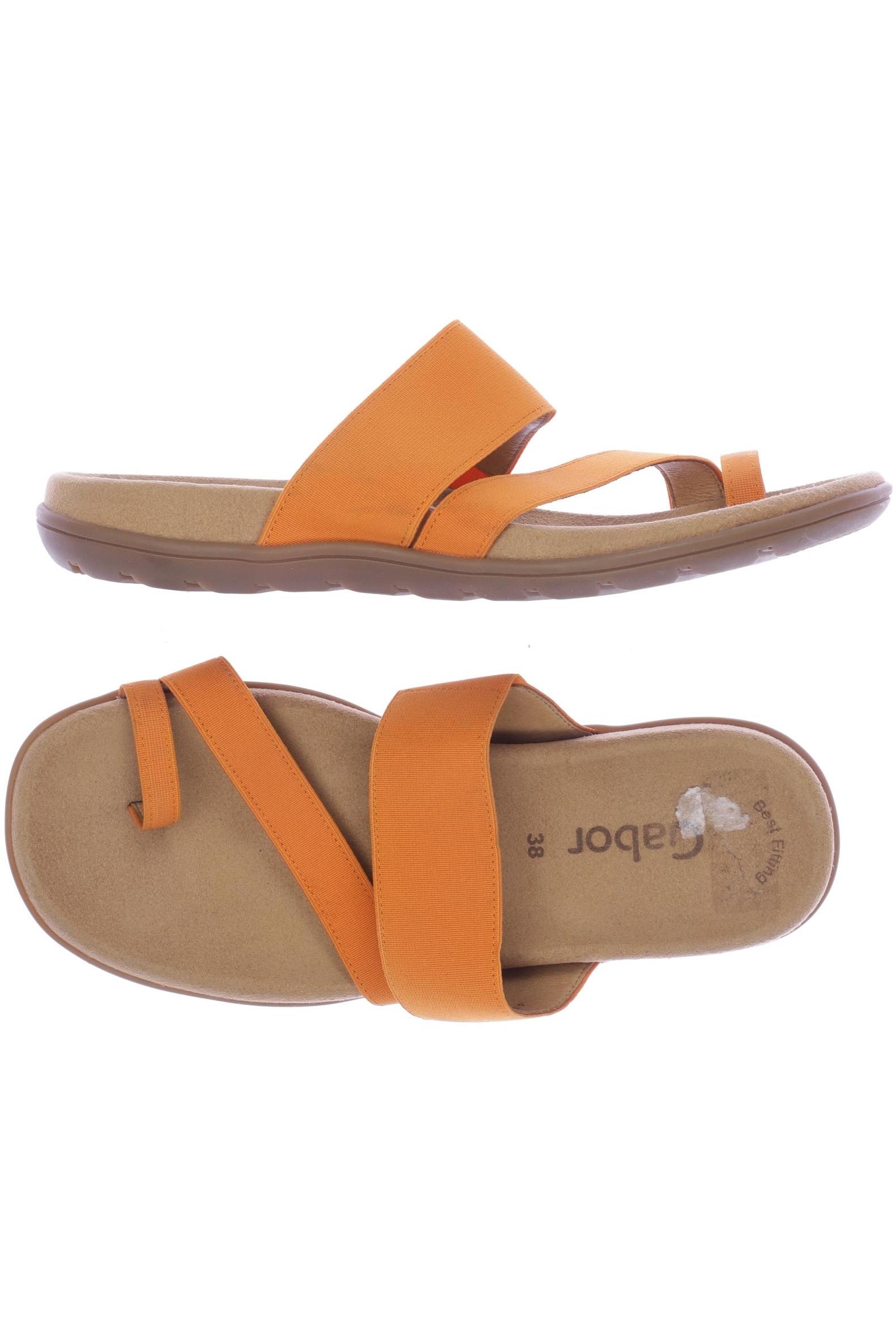 

Gabor Damen Sandale, orange, Gr. 38