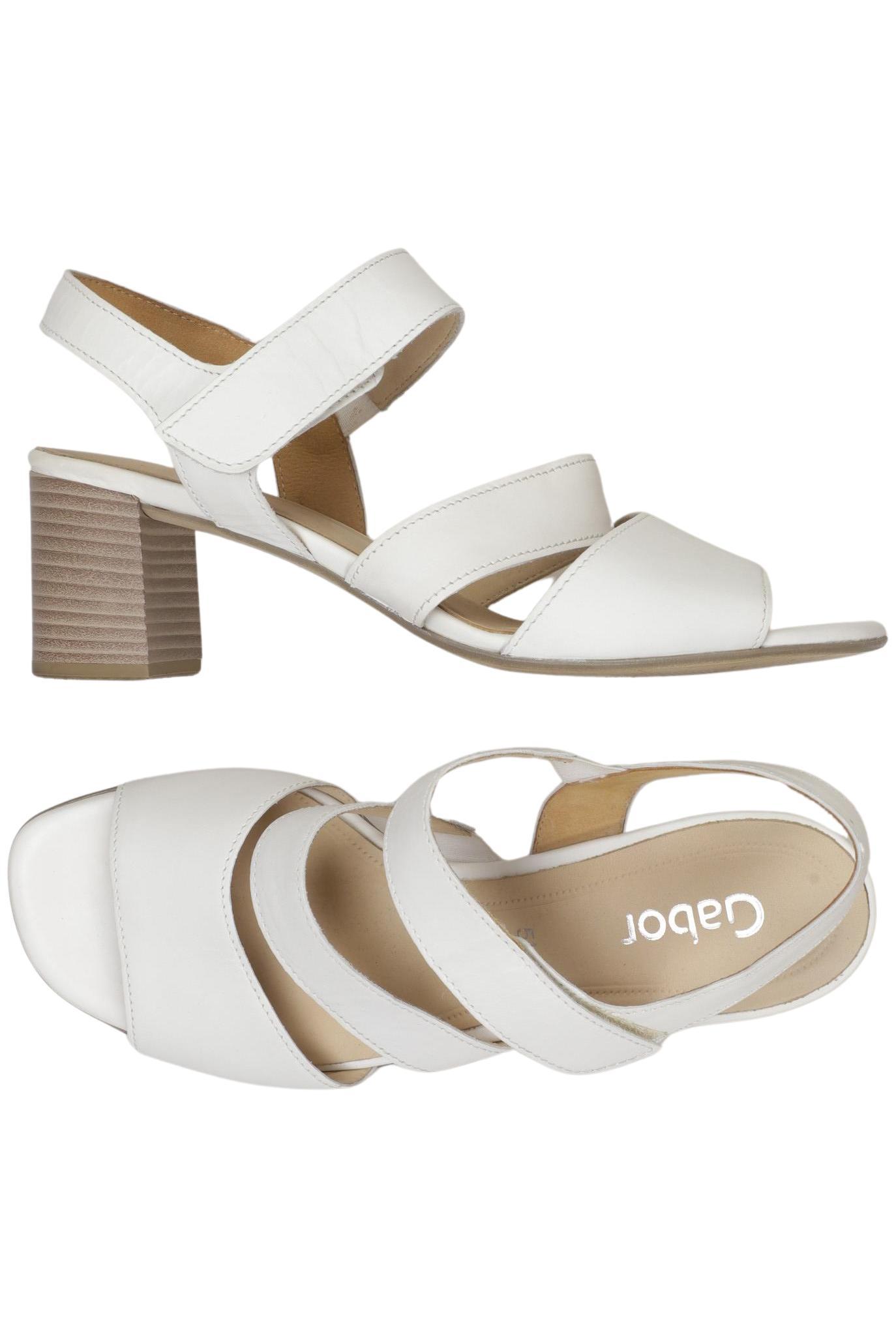 

Gabor Damen Sandale, weiß, Gr. 5.5