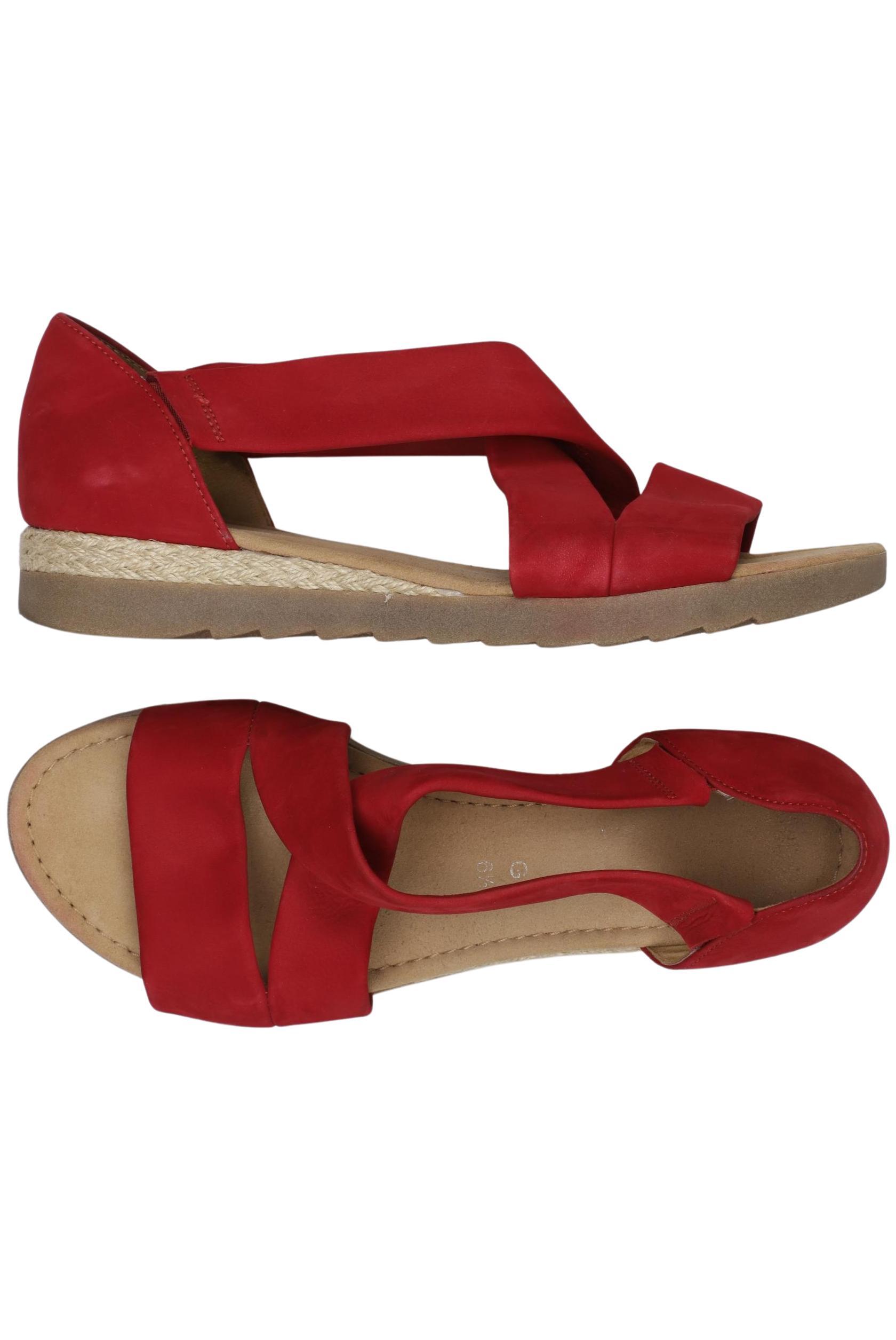 

Gabor Damen Sandale, rot, Gr. 6.5