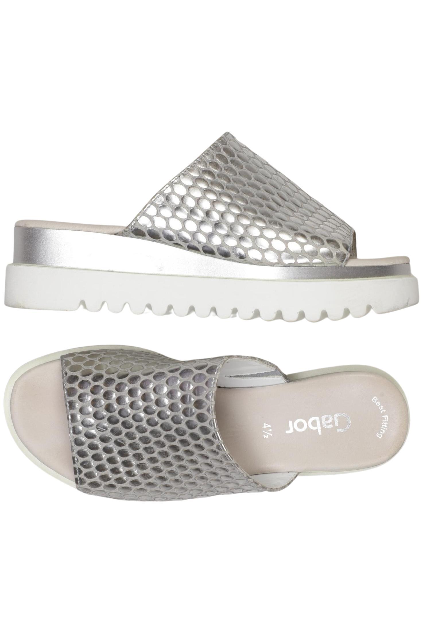 

Gabor Damen Sandale, silber, Gr. 4.5