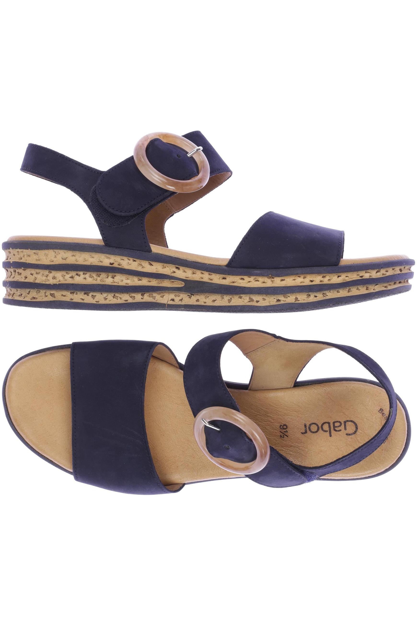 

Gabor Damen Sandale, marineblau, Gr. 9.5