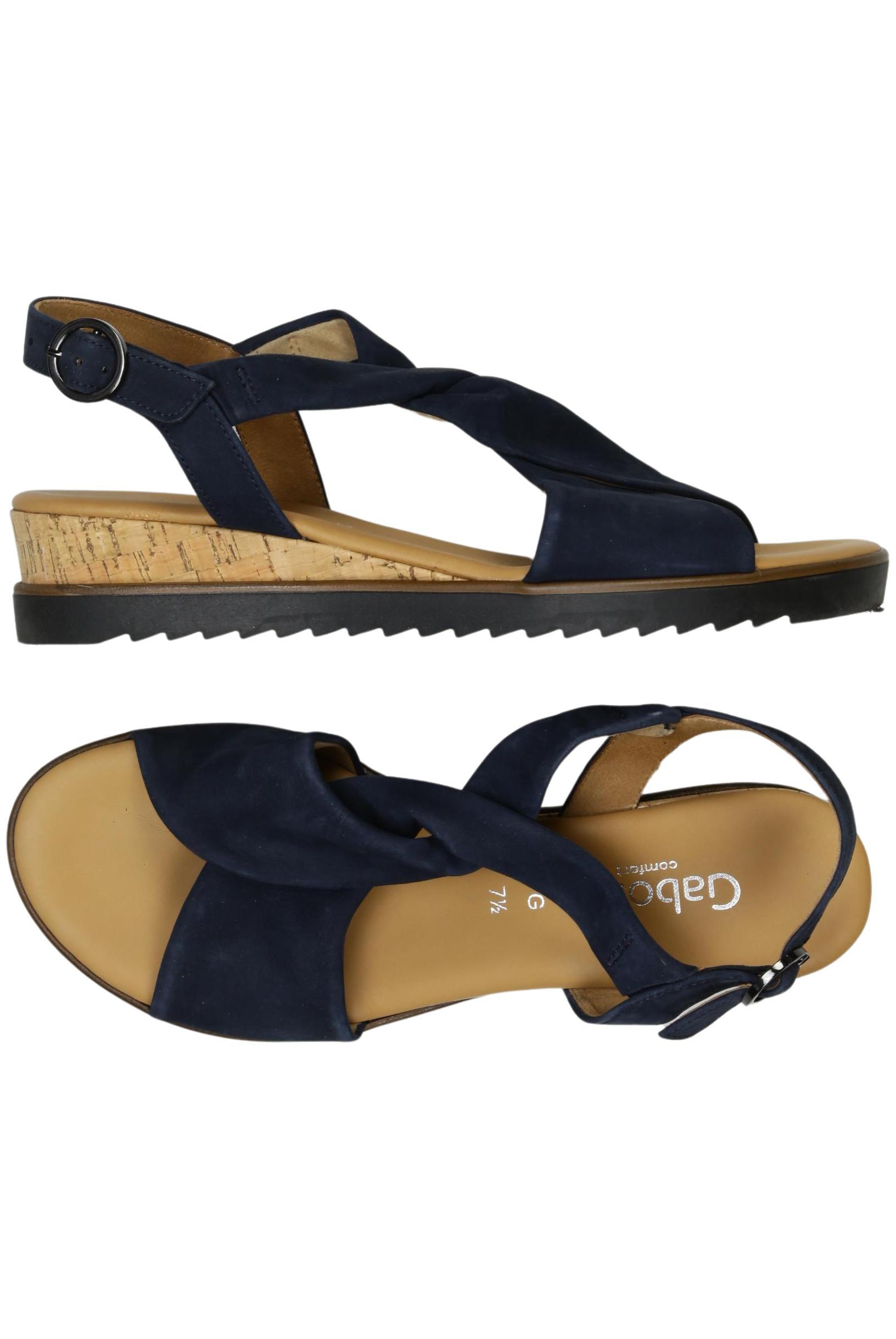 

Gabor Damen Sandale, marineblau, Gr. 7.5