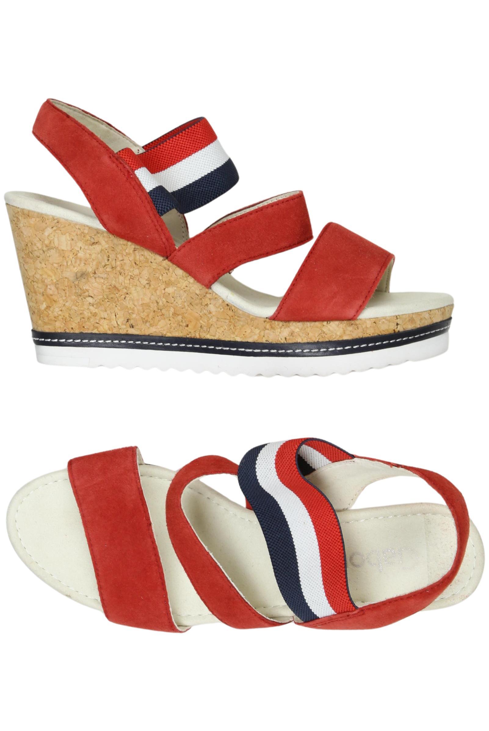 

Gabor Damen Sandale, rot, Gr. 5.5