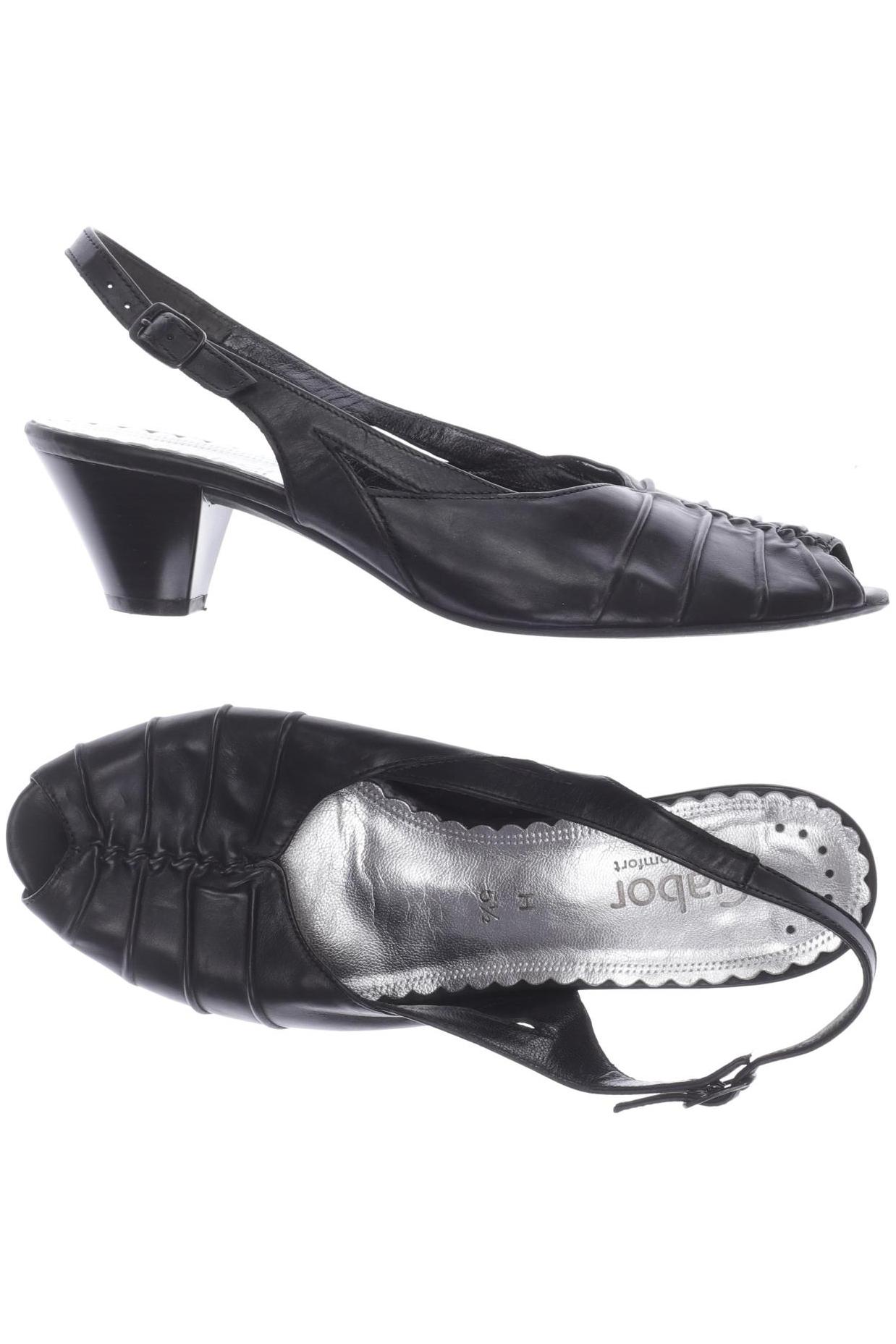 

Gabor Damen Sandale, schwarz, Gr. 5.5