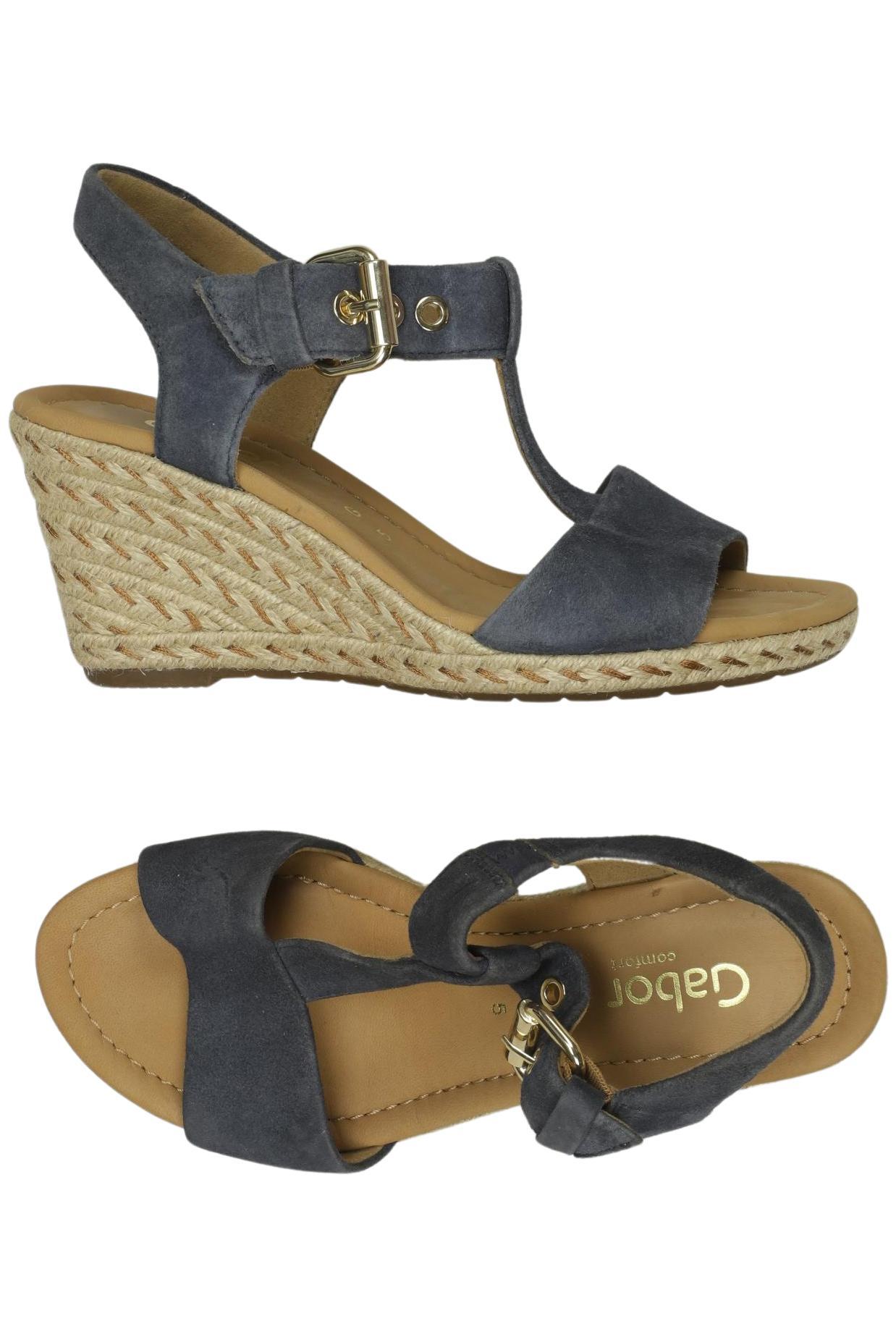 

Gabor Damen Sandale, marineblau, Gr. 5