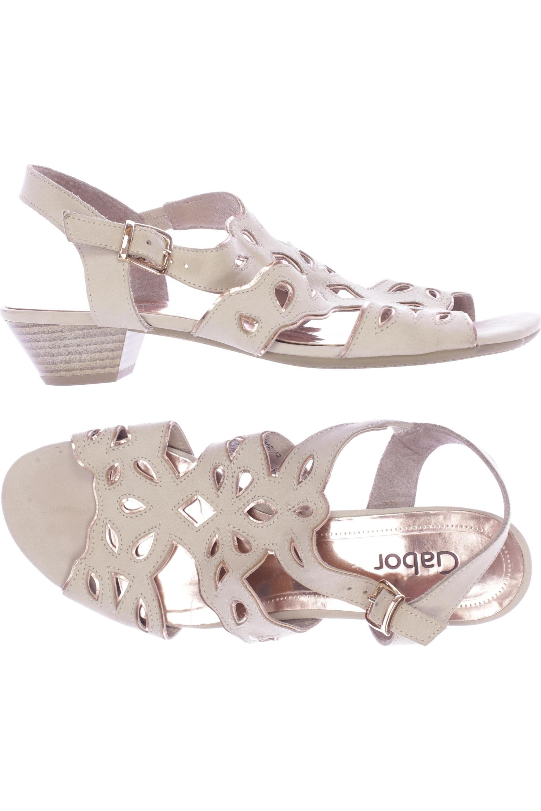 

Gabor Damen Sandale, beige, Gr. 5