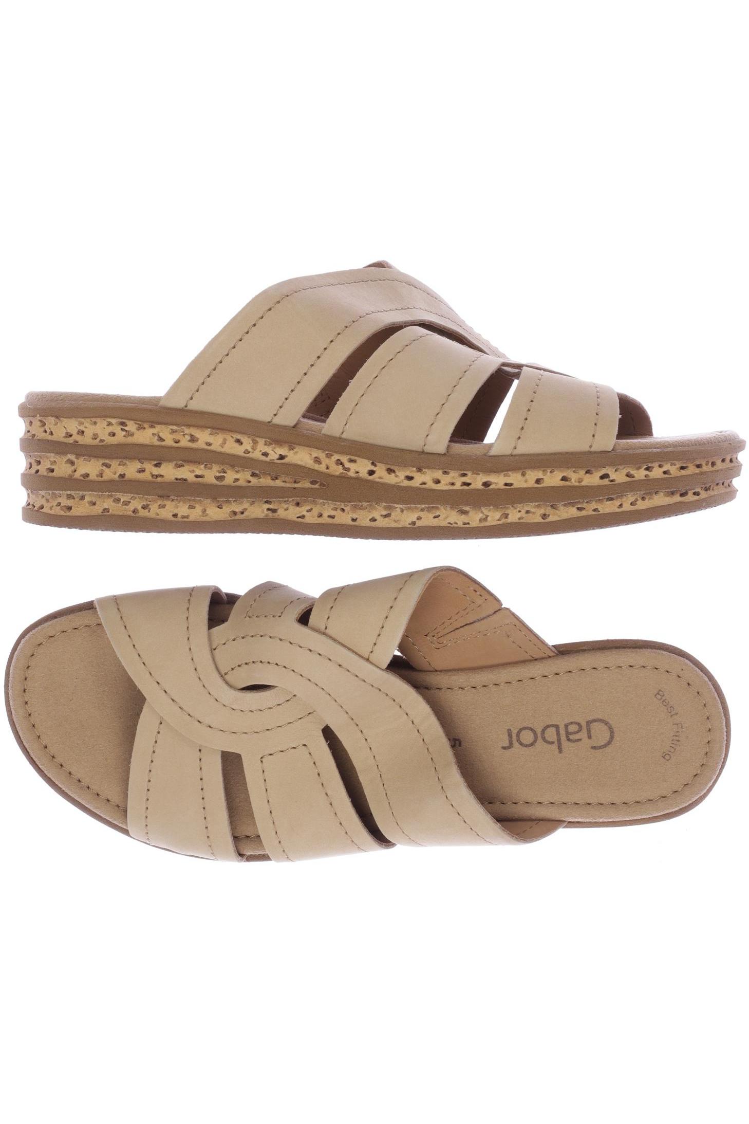 

Gabor Damen Sandale, beige, Gr. 5