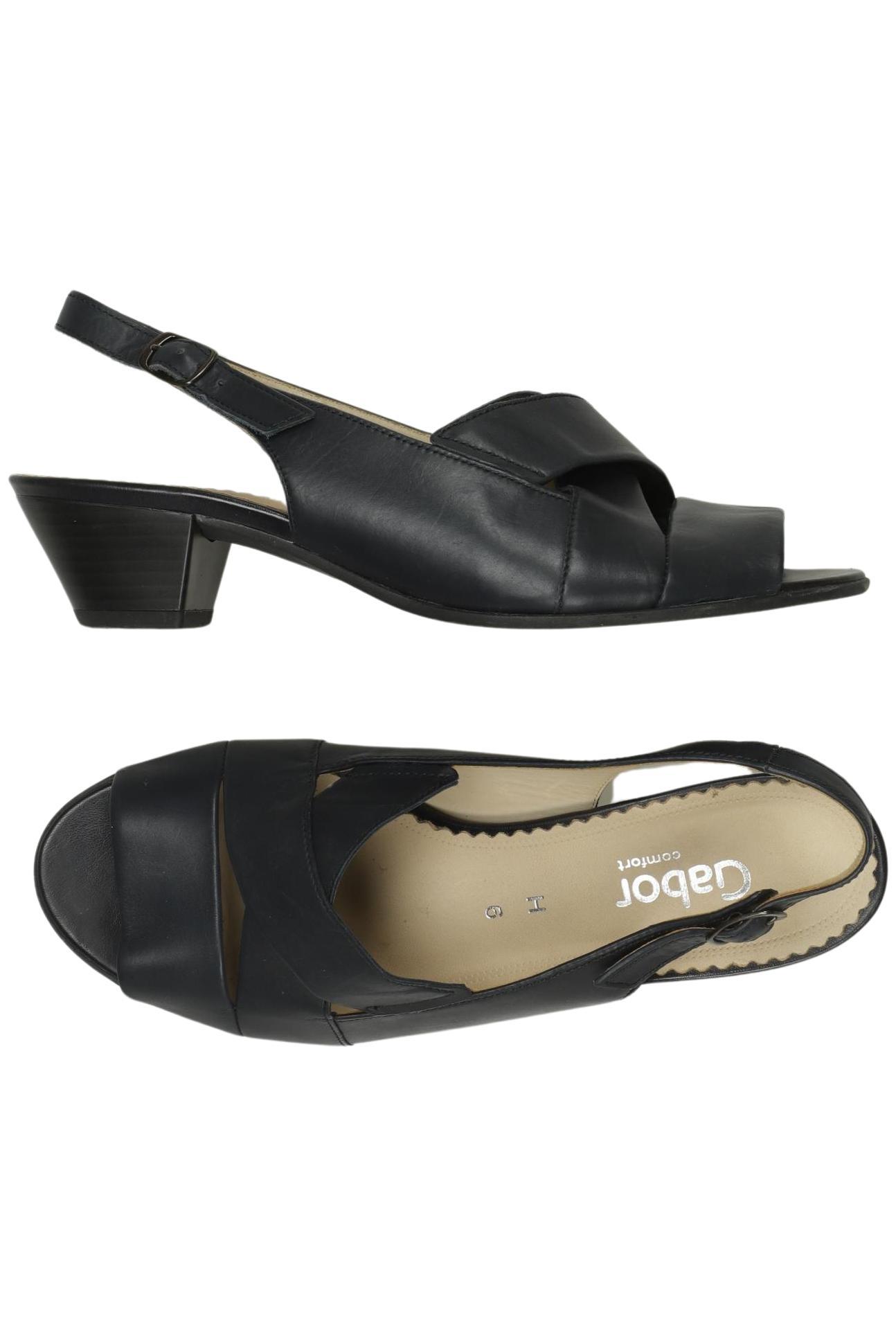 

Gabor Damen Sandale, marineblau, Gr. 6