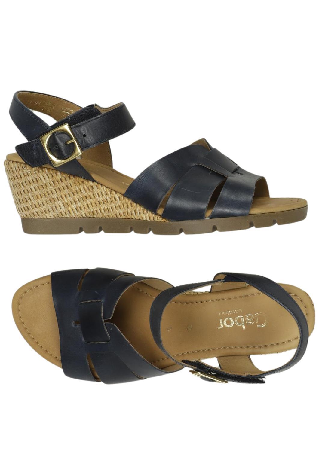 

Gabor Damen Sandale, marineblau, Gr. 5