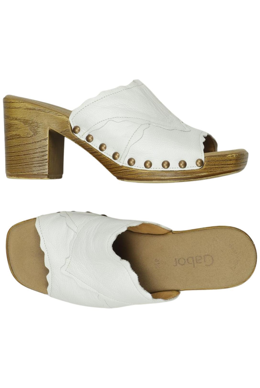 

Gabor Damen Sandale, weiß, Gr. 4.5