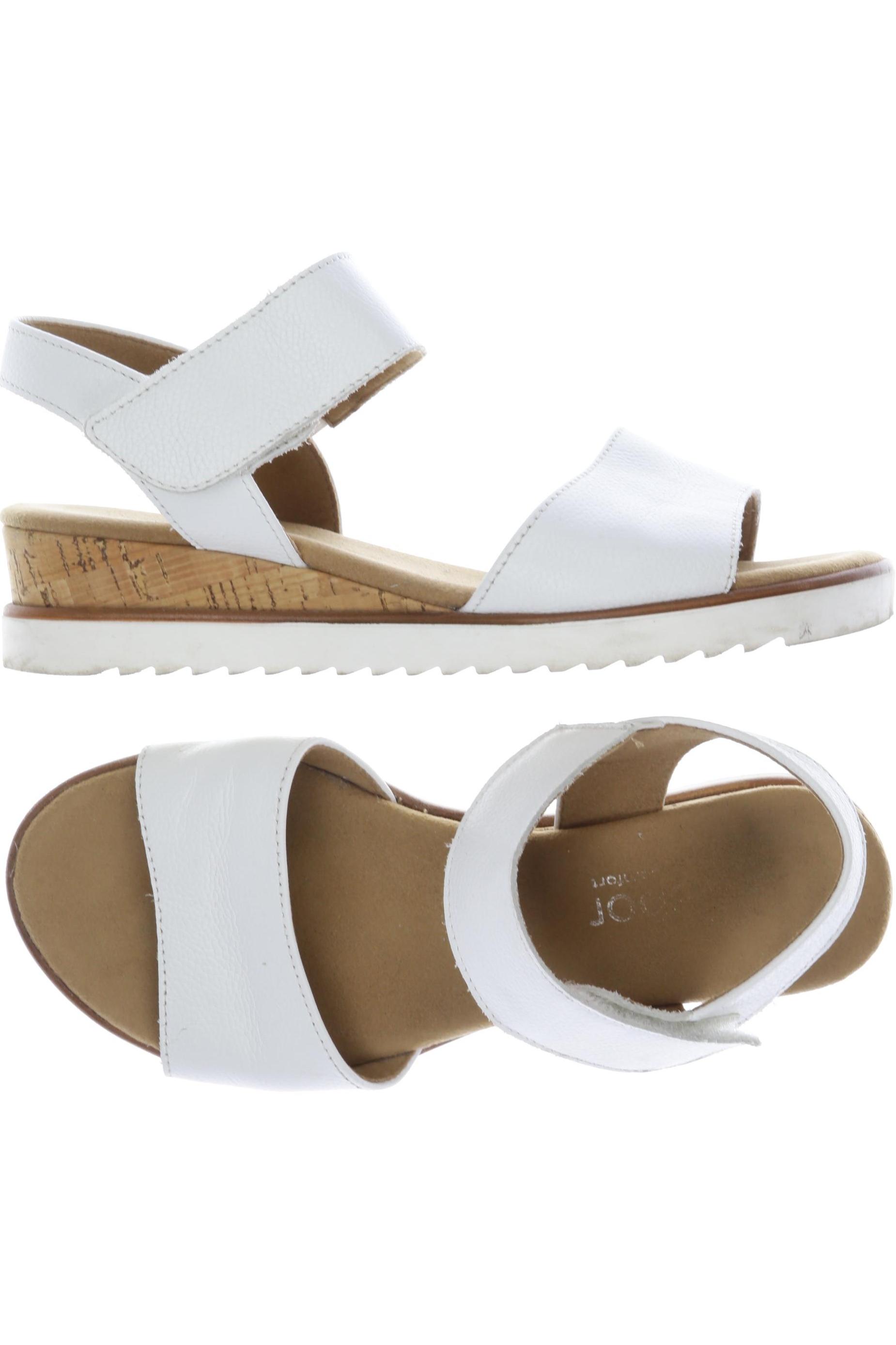 

Gabor Damen Sandale, weiß, Gr. 3.5