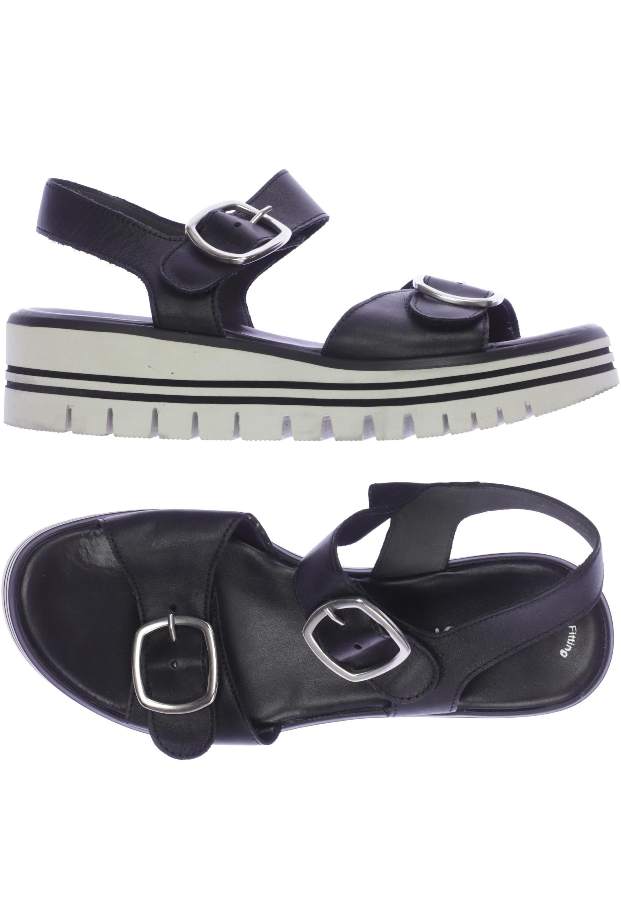 

Gabor Damen Sandale, schwarz, Gr. 6