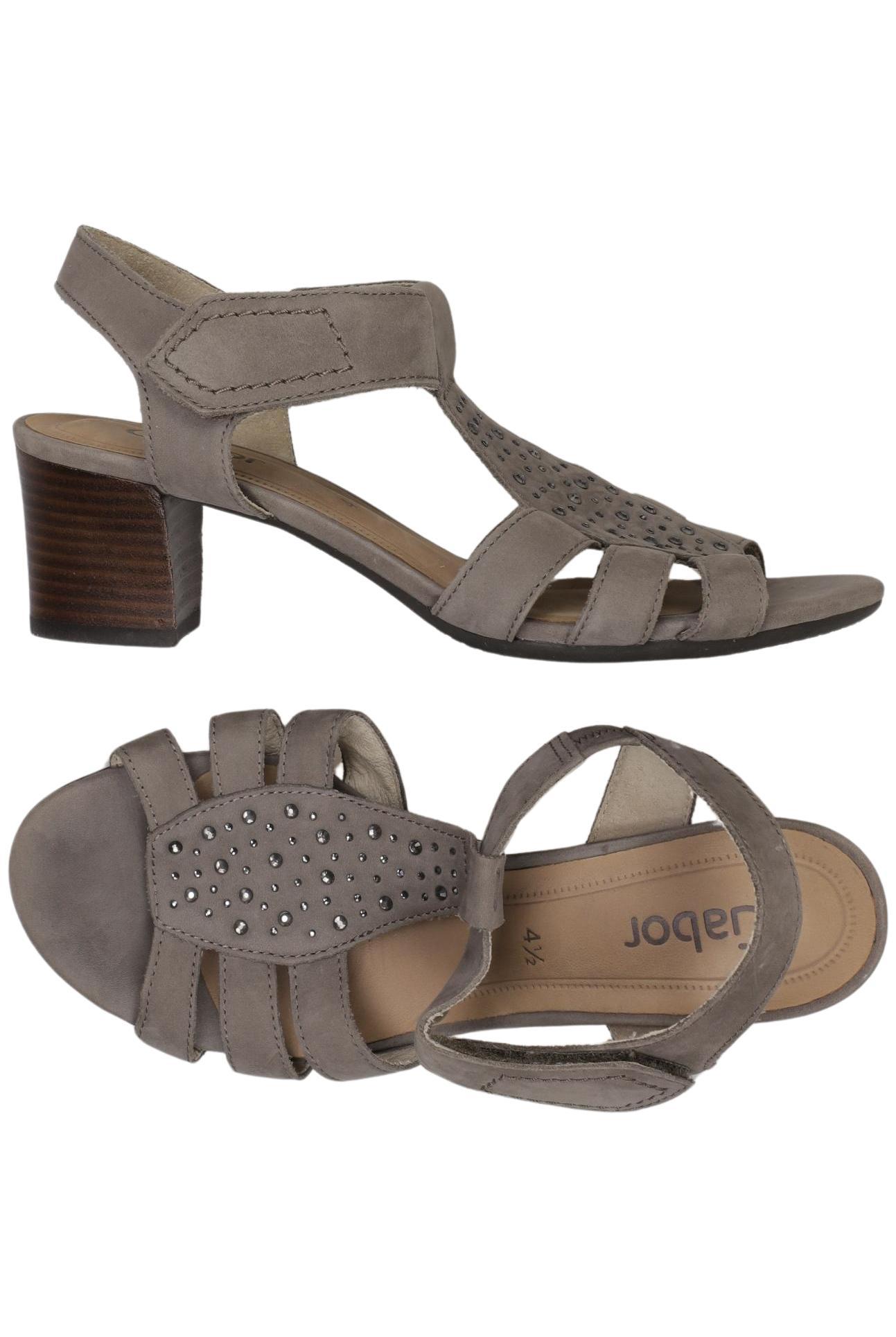 

Gabor Damen Sandale, grau, Gr. 4.5