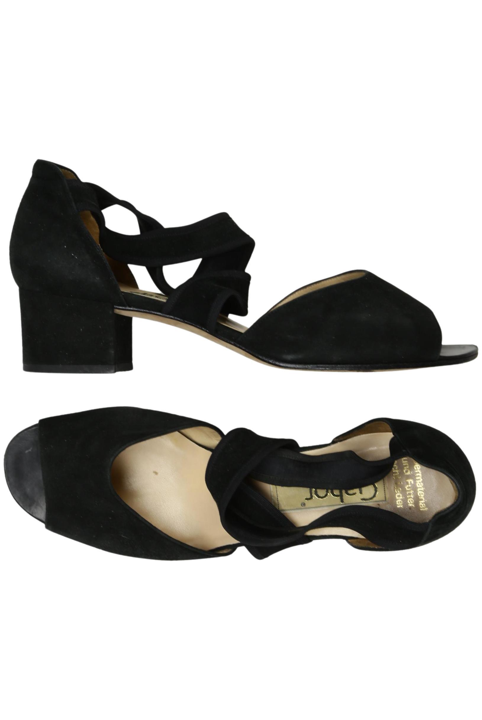 

Gabor Damen Sandale, schwarz, Gr. 7