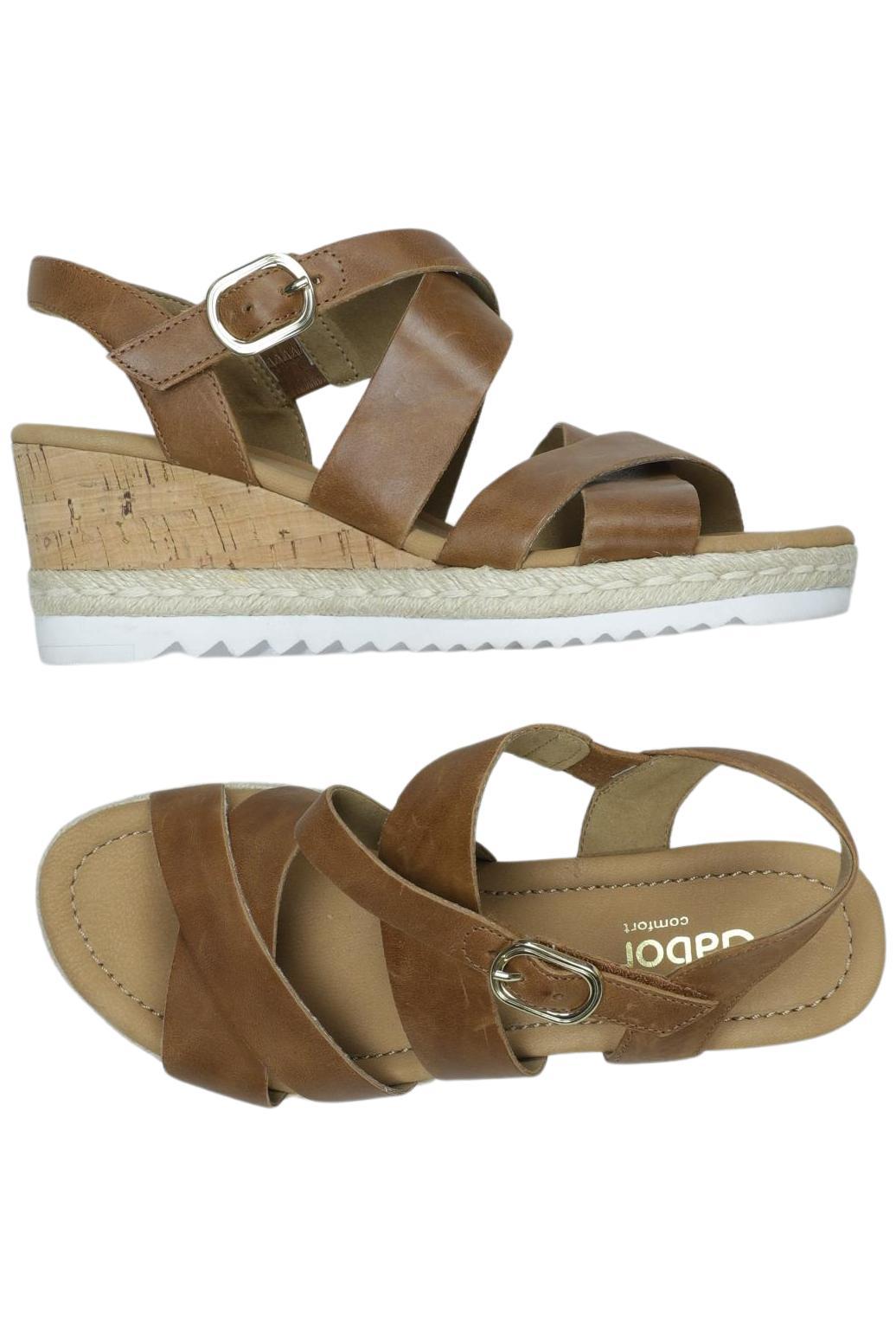 

Gabor Damen Sandale, braun, Gr. 5.5