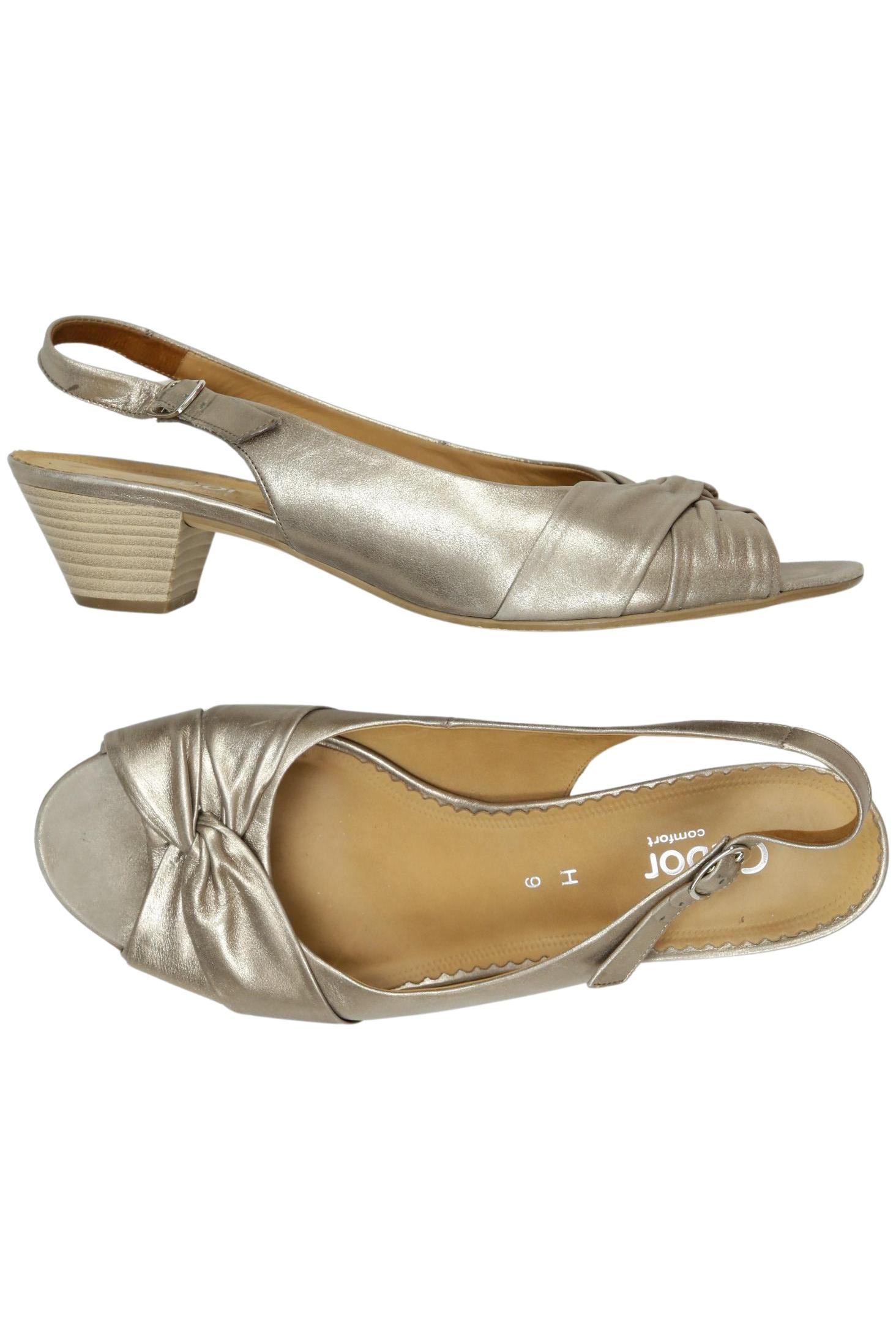 

Gabor Damen Sandale, beige, Gr. 9