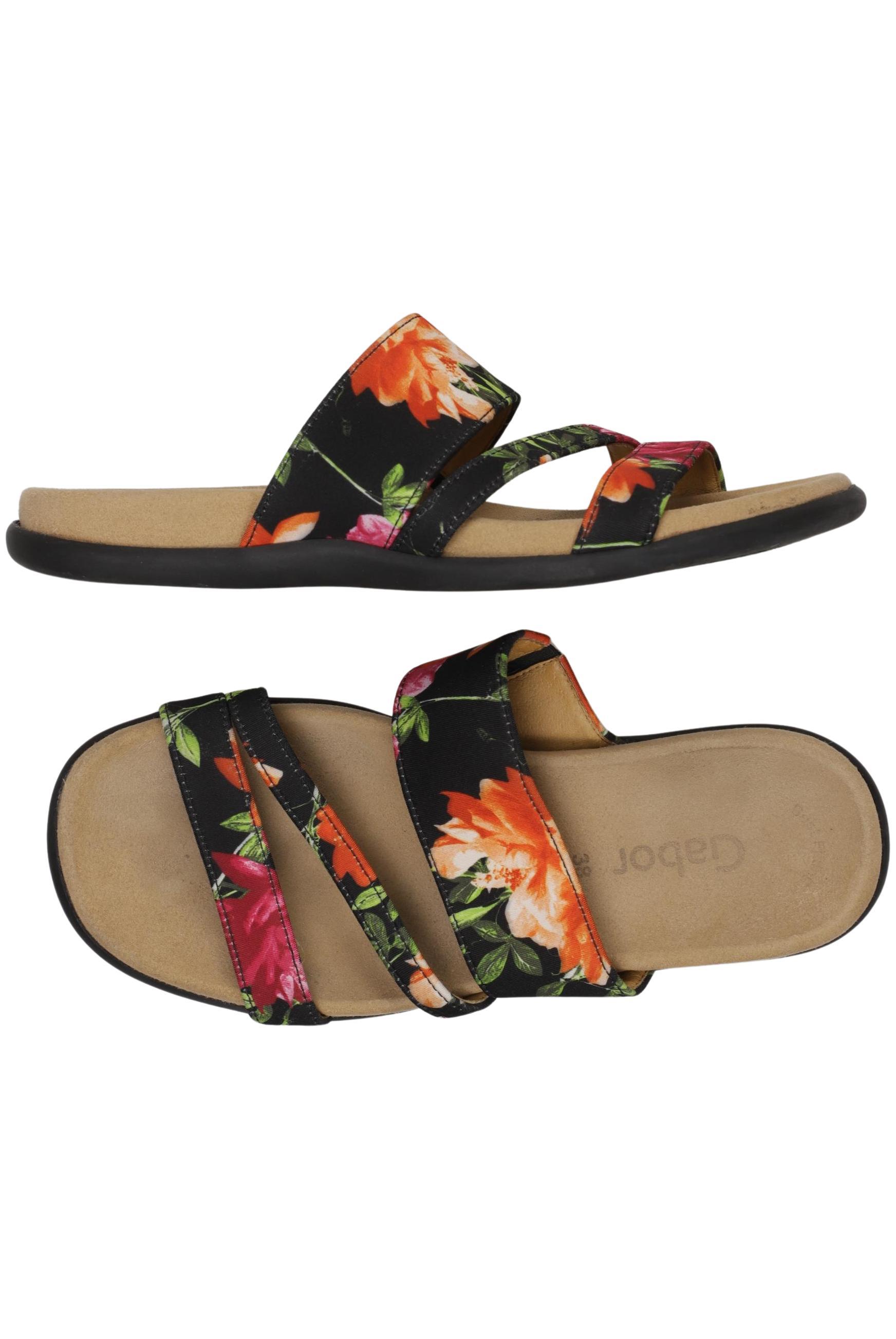 

Gabor Damen Sandale, schwarz, Gr. 38