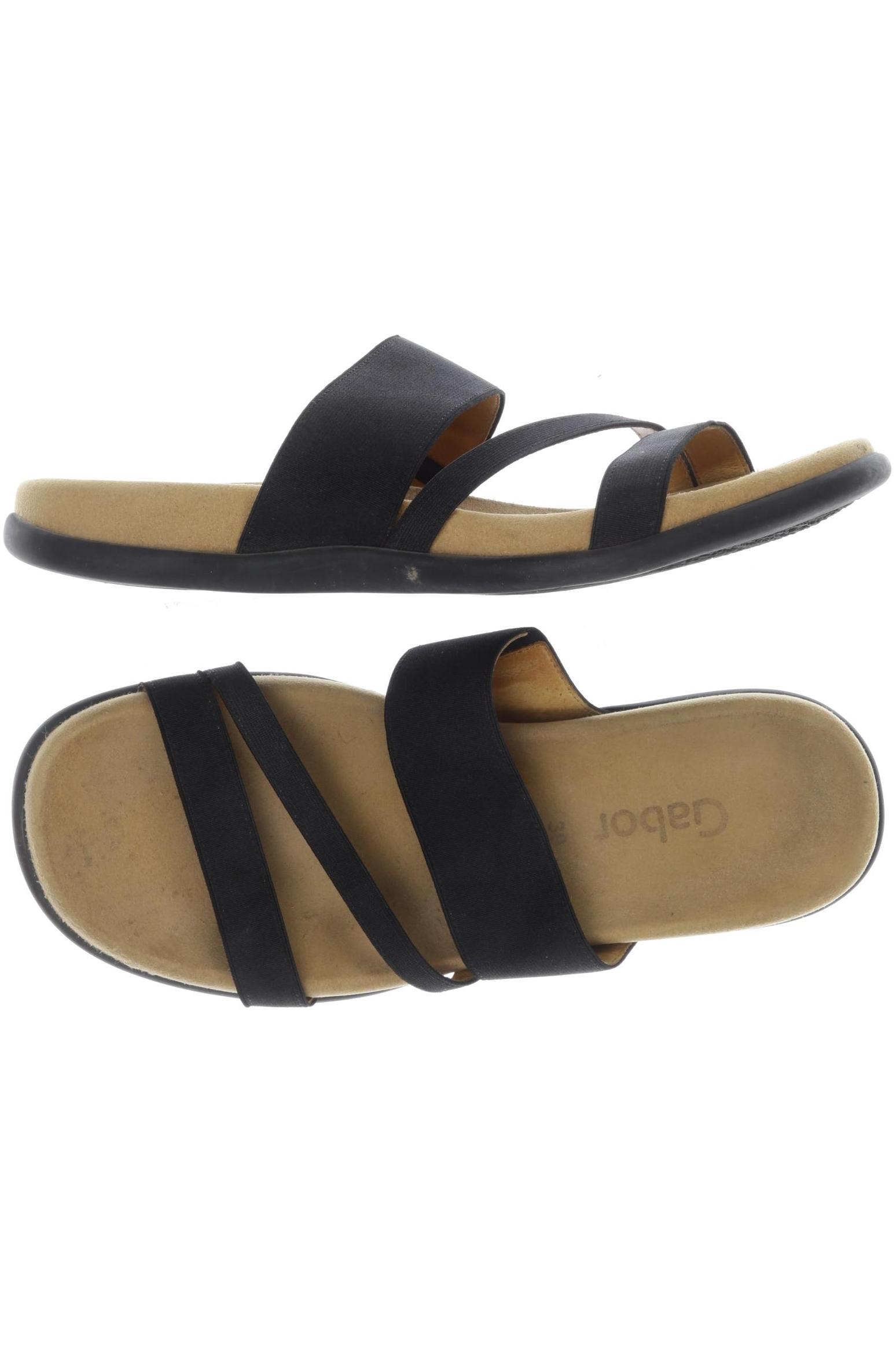 

Gabor Damen Sandale, schwarz, Gr. 39