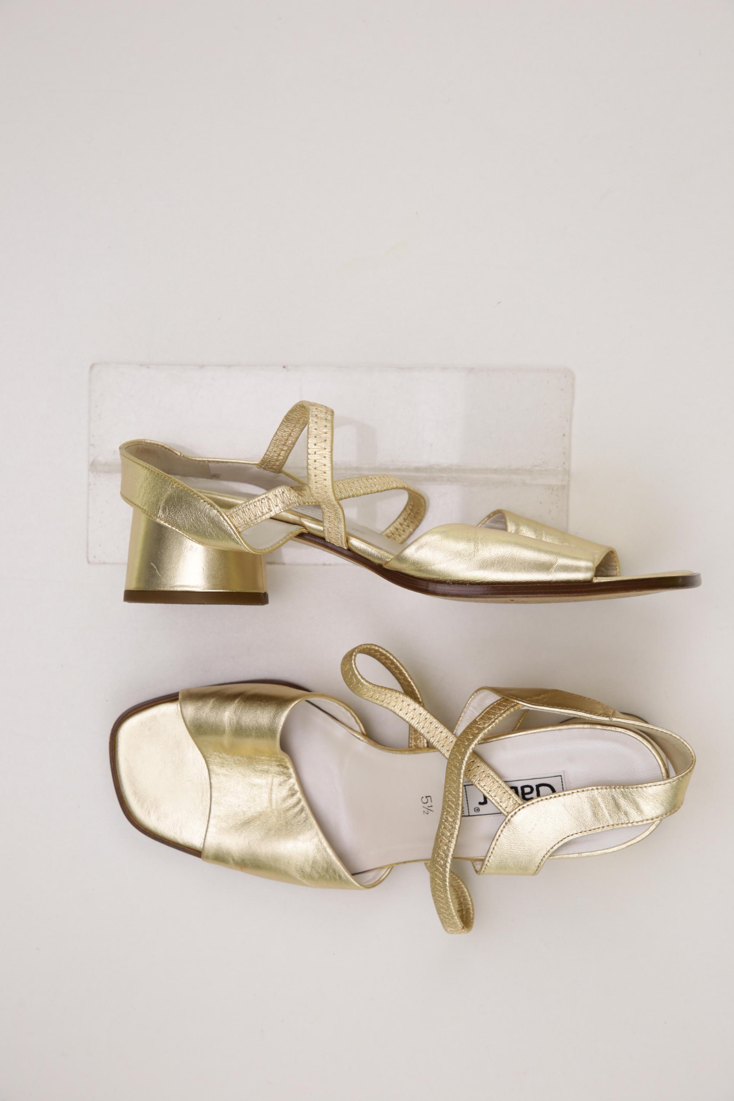Thumbnail - Gabor Damen Sandale, gelb, Gr. 5.5