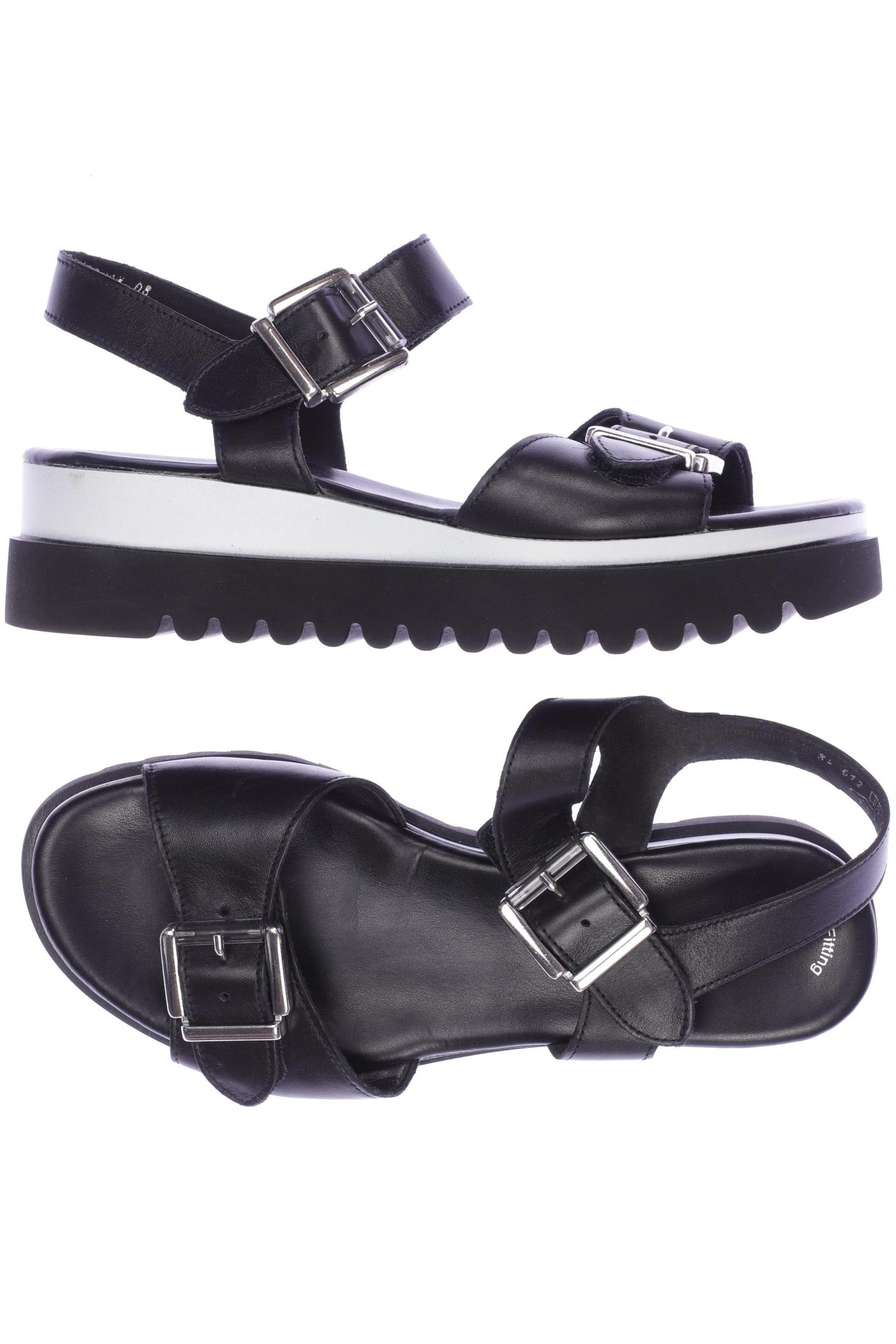 

Gabor Damen Sandale, schwarz, Gr. 5.5