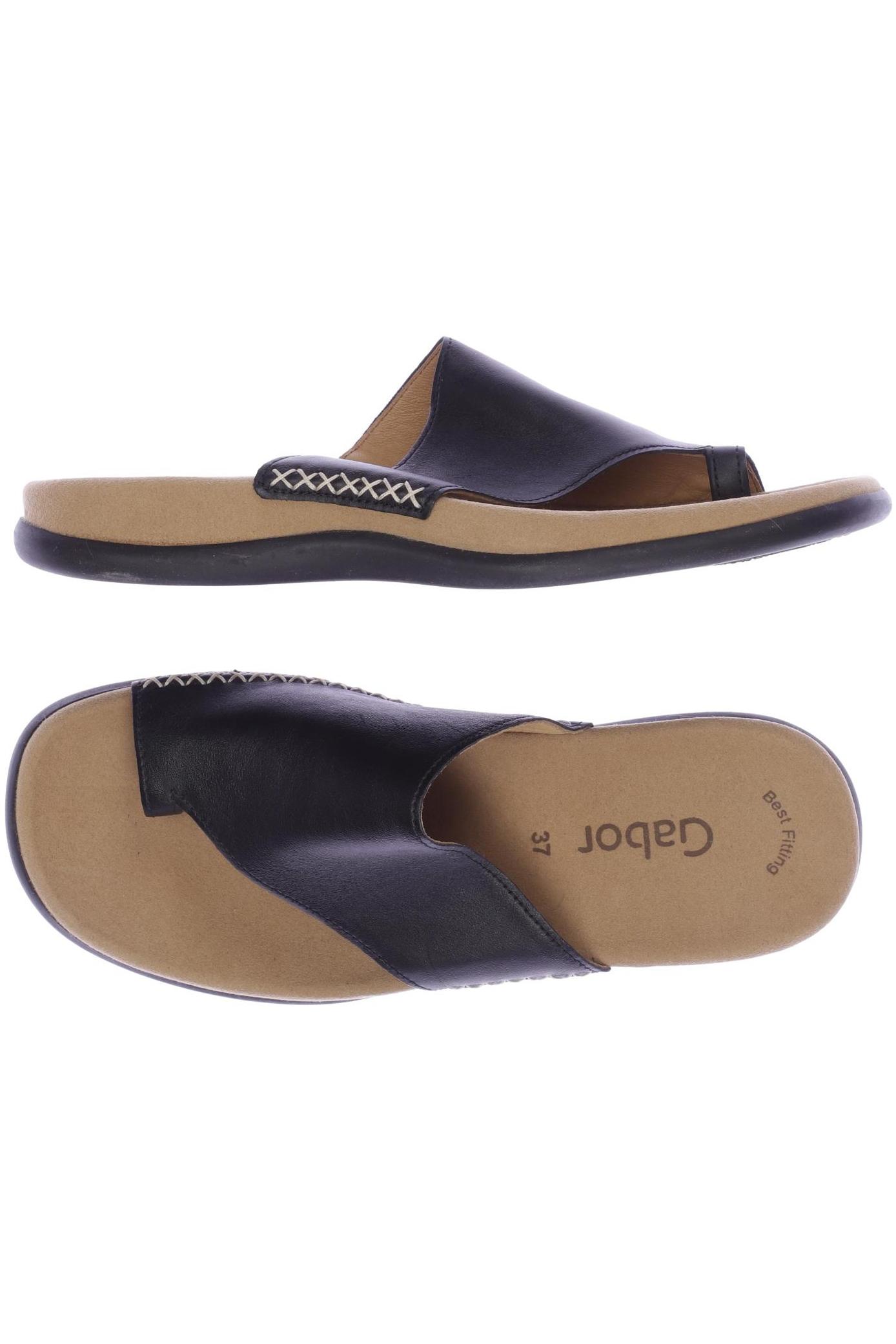 

Gabor Damen Sandale, schwarz, Gr. 37