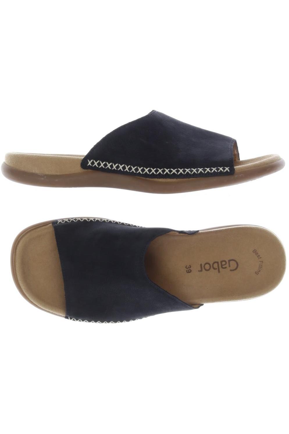 

Gabor Damen Sandale, schwarz, Gr. 39