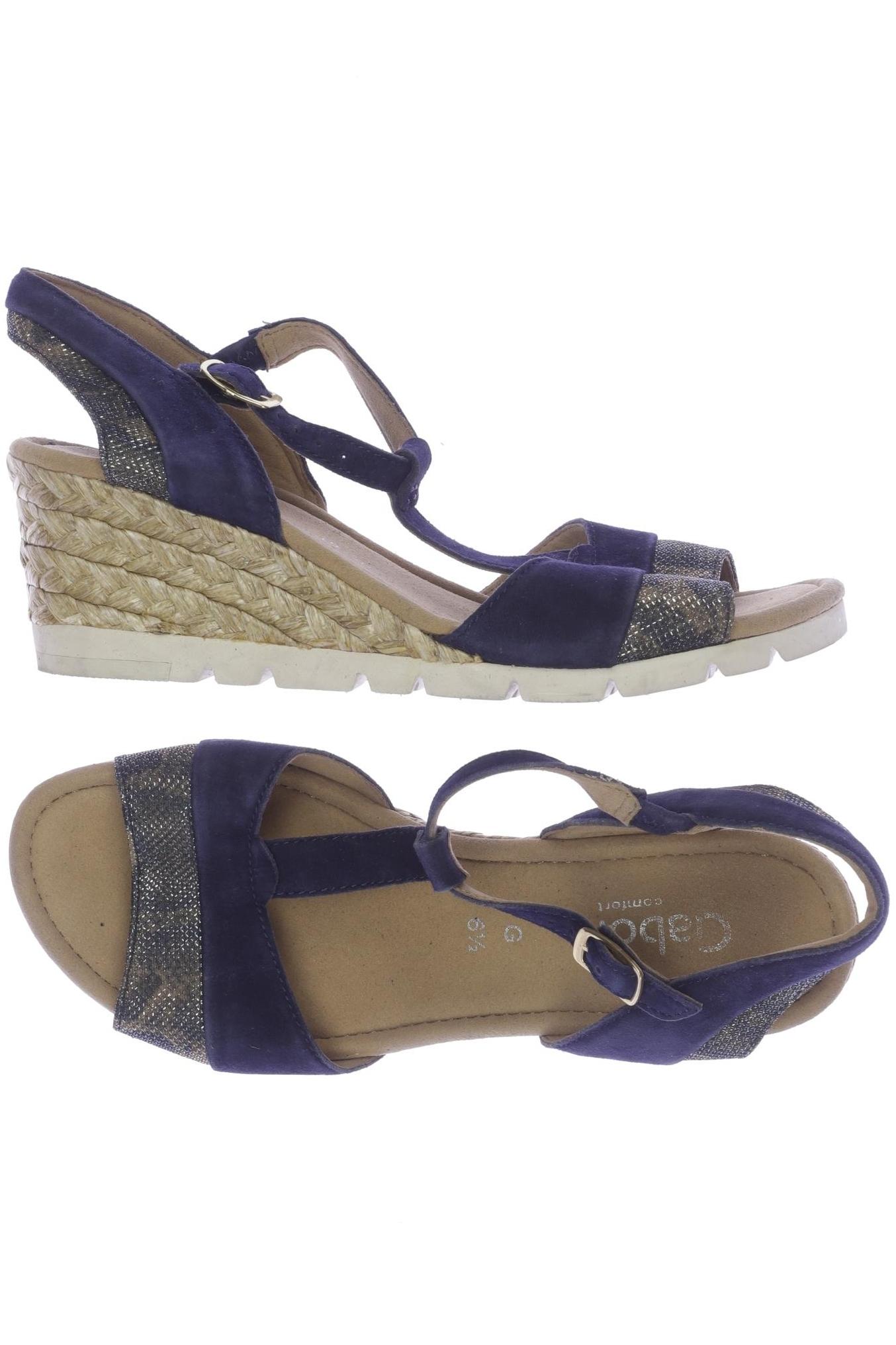 

Gabor Damen Sandale, marineblau, Gr. 6.5