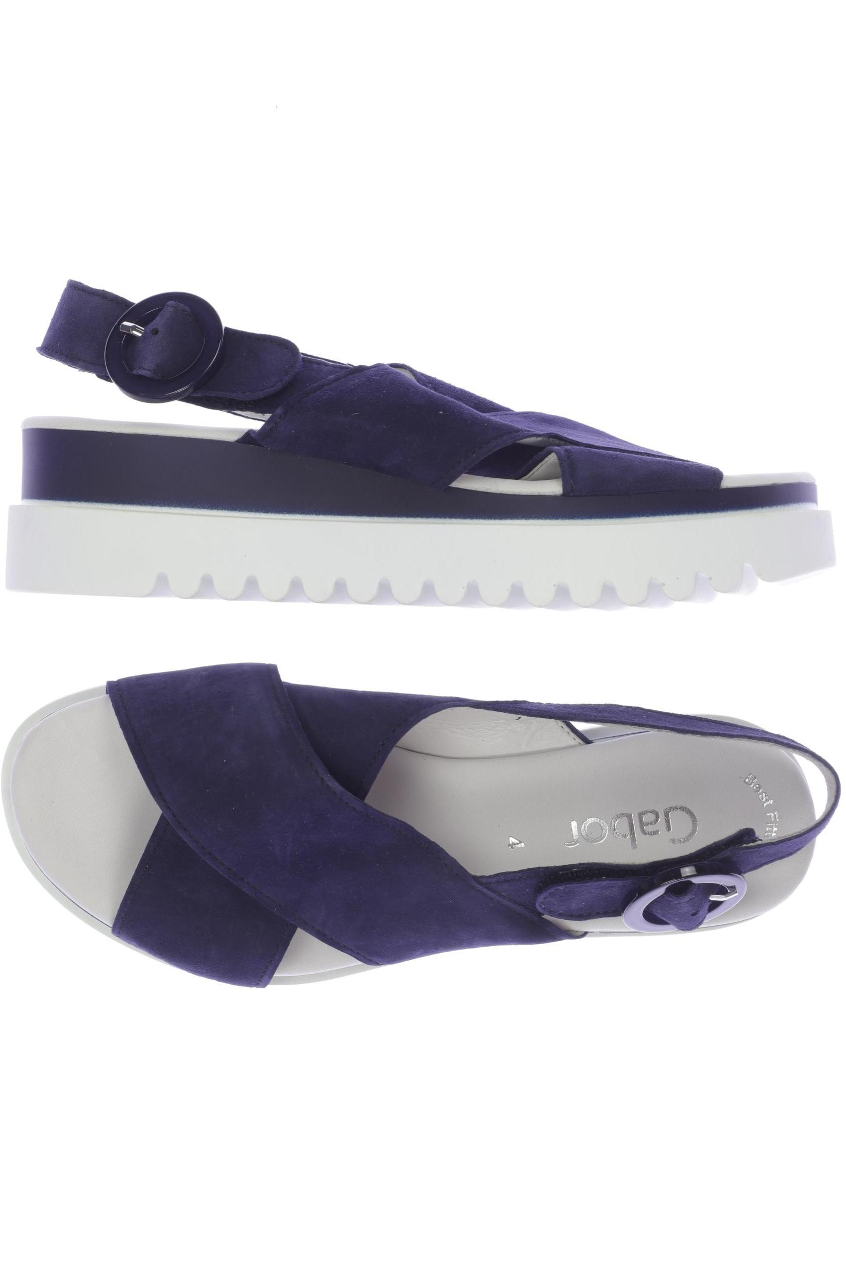 

Gabor Damen Sandale, marineblau, Gr. 4
