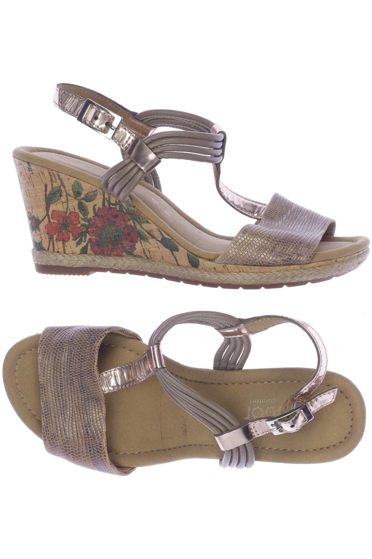 

Gabor Damen Sandale, beige, Gr. 5.5